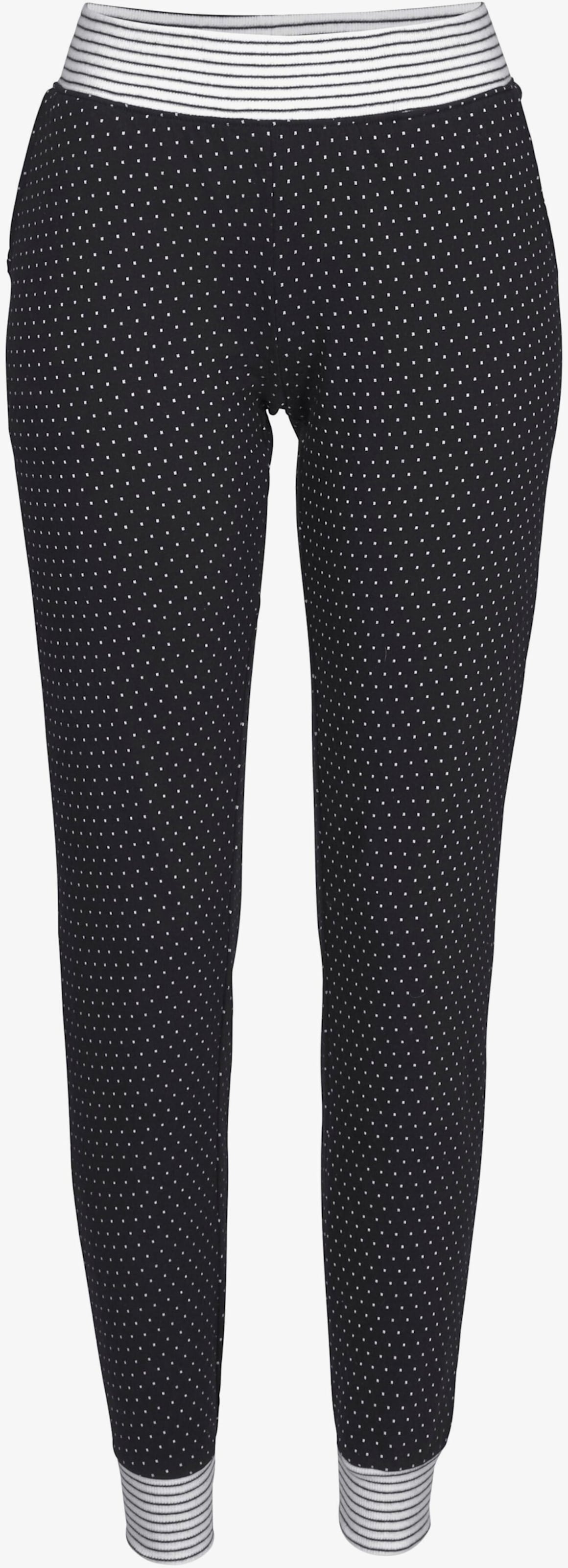 Vivance Dreams Pyjama - schwarz-gepunktet