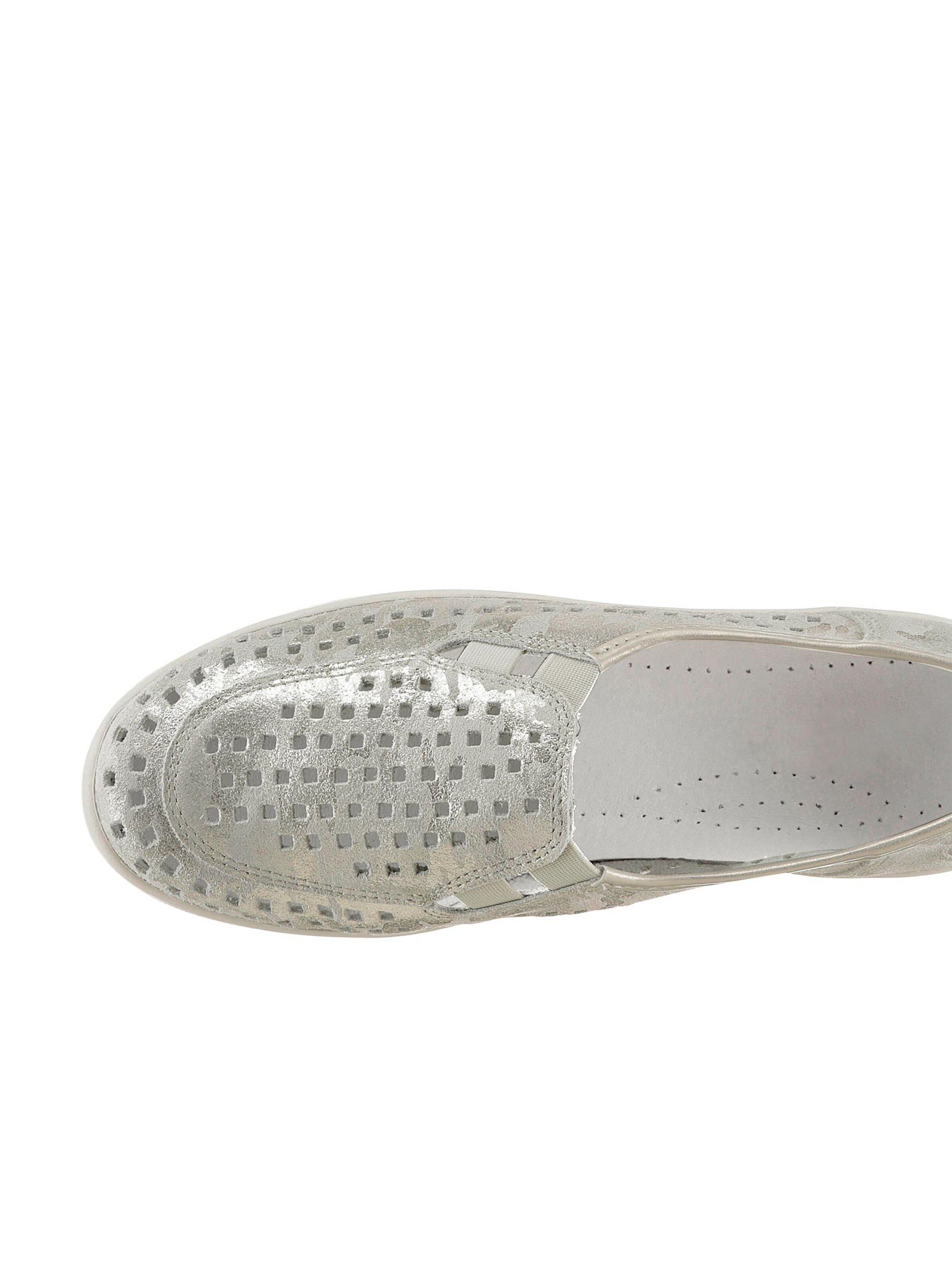 Airsoft Slipper - weiß-goldfarben