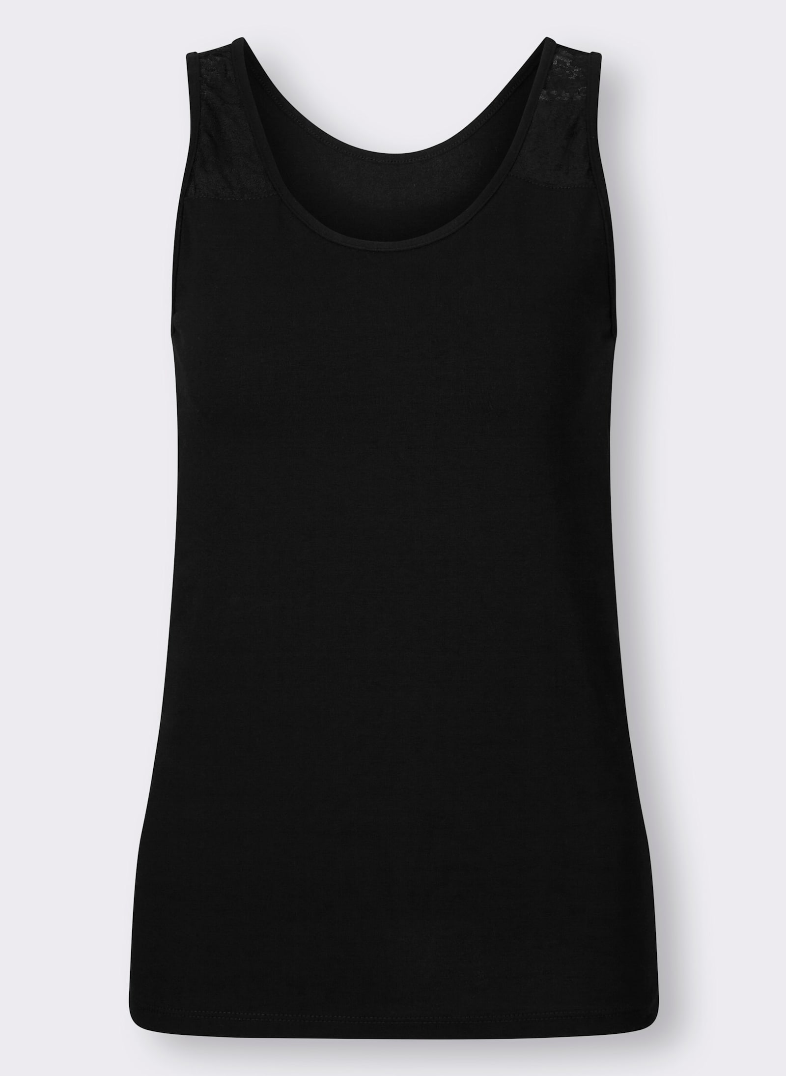 wäschepur Hemd - zwart