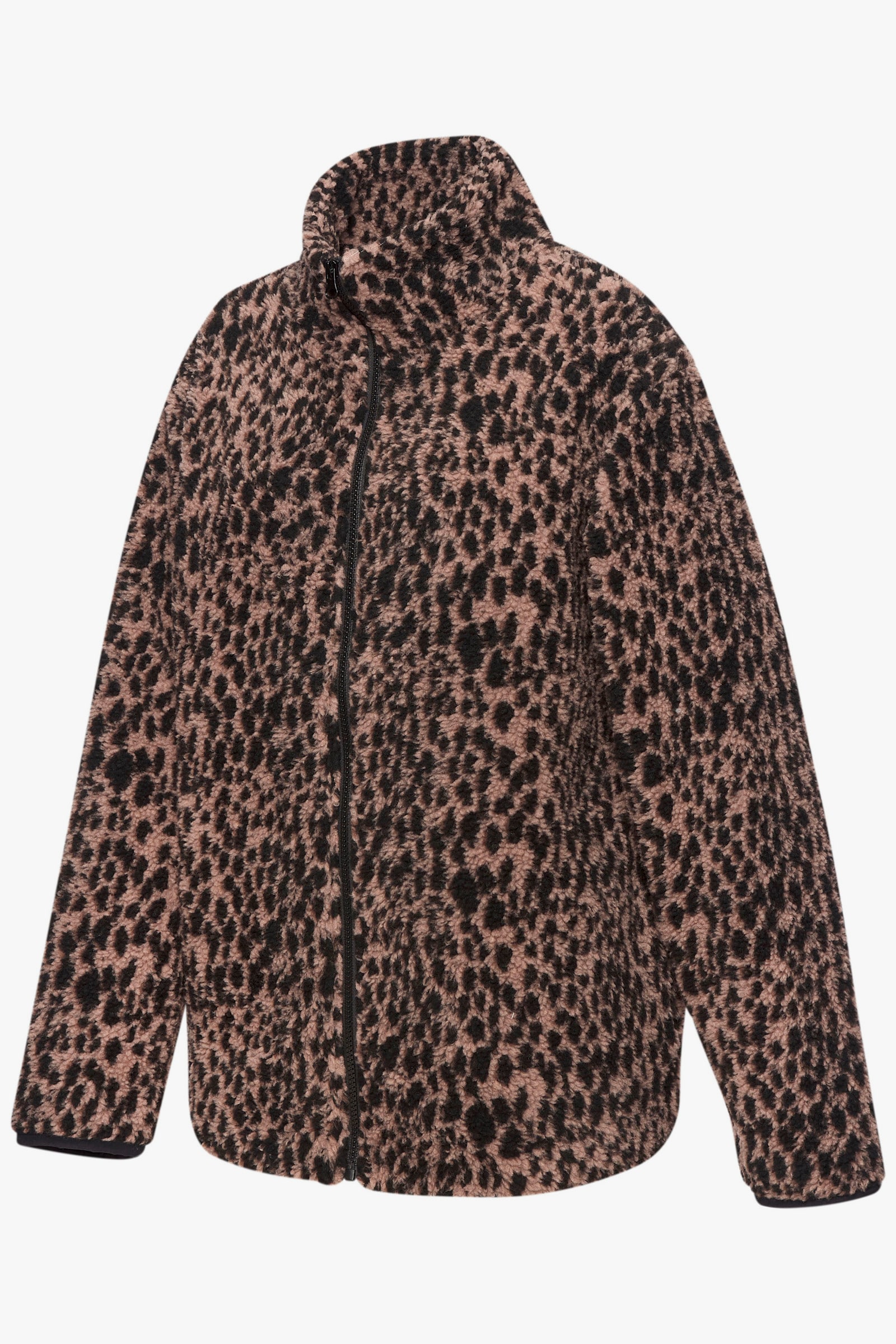 LASCANA Fleecejacke - leo-braun
