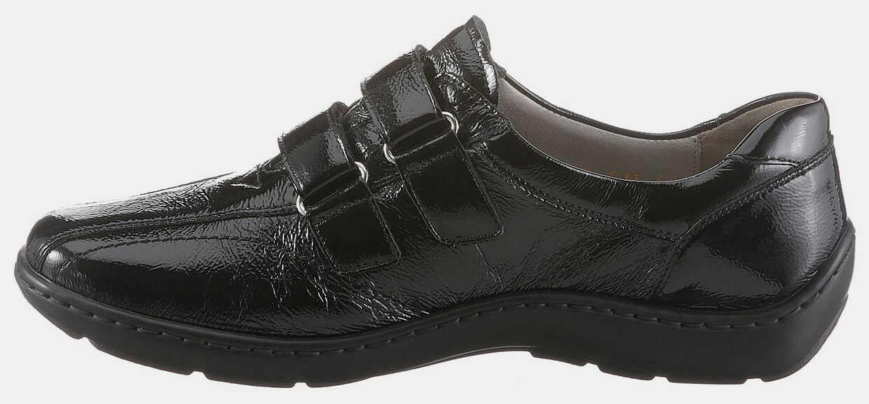 Waldläufer Chaussures à bandes auto-agrippantes - noir
