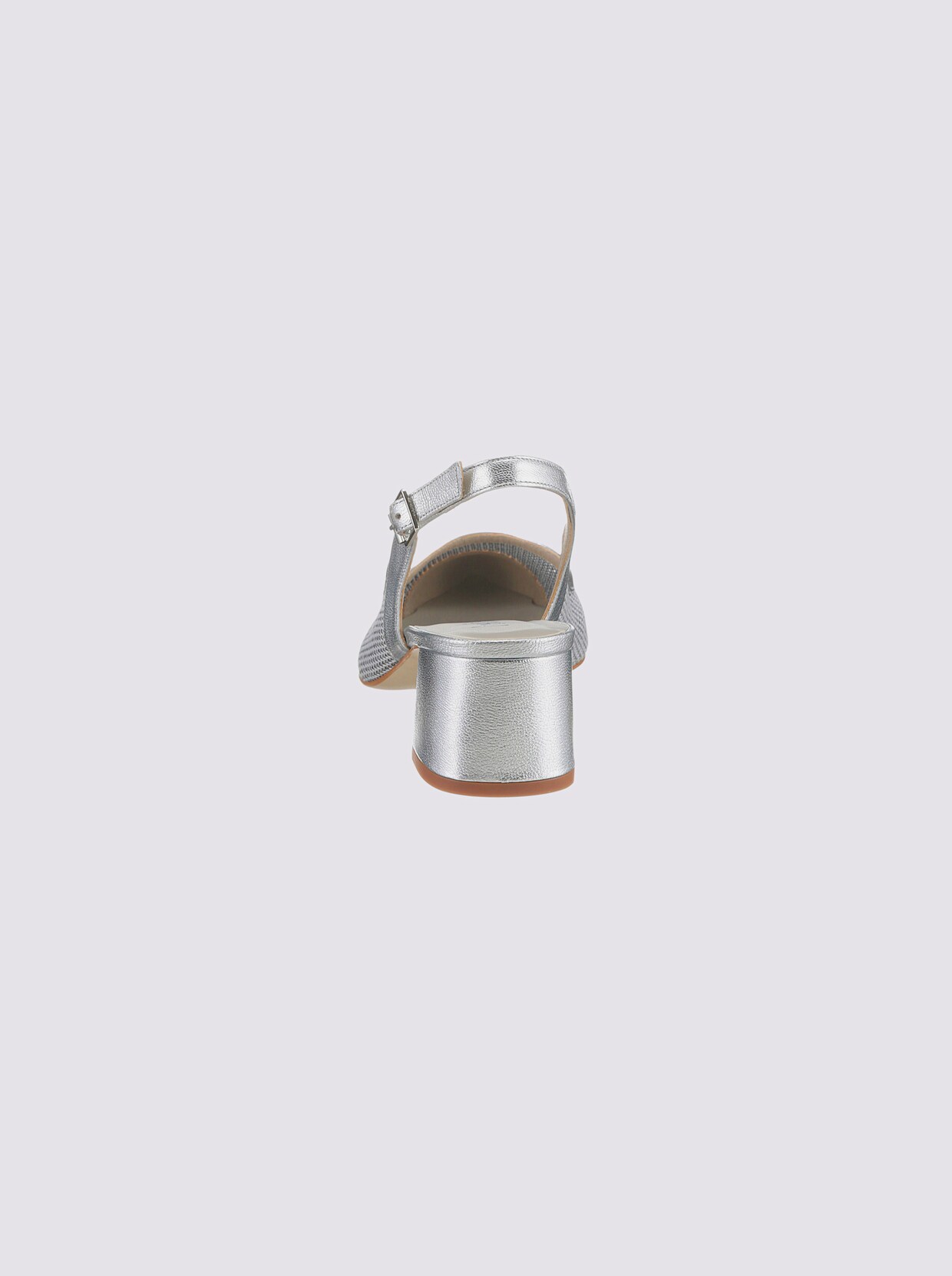 heine Slingpumps - silberfarben