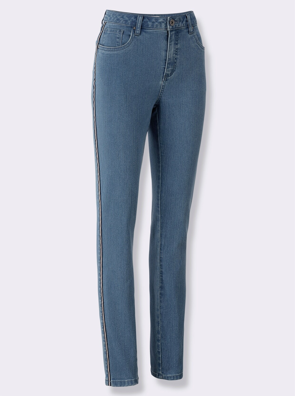 5-Pocket-Jeans - blue-bleached