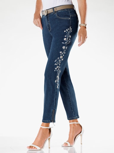 5-Pocket-Jeans - blue-stone-washed