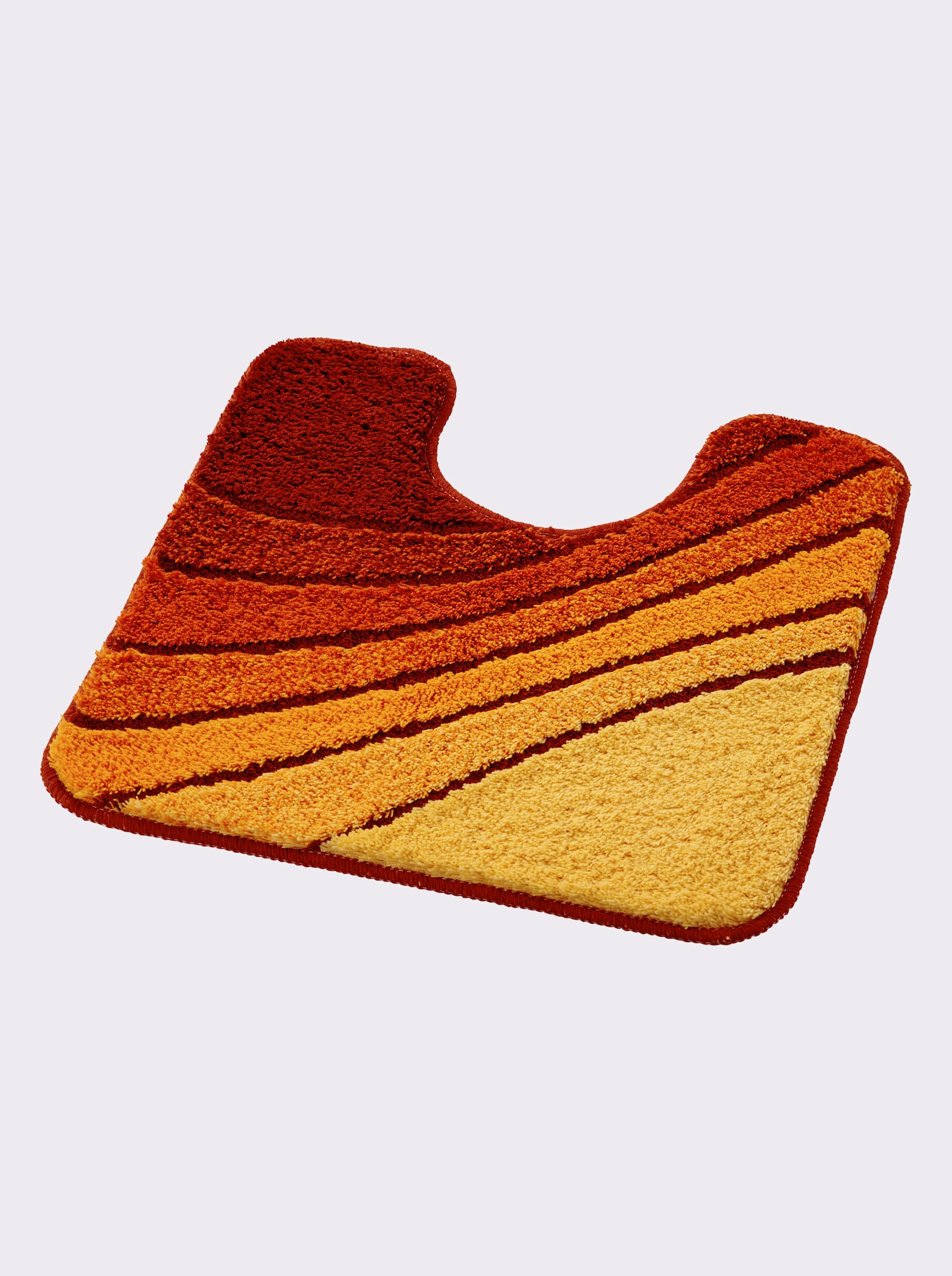 Hagemann Badematte - terra-vanille-gemustert