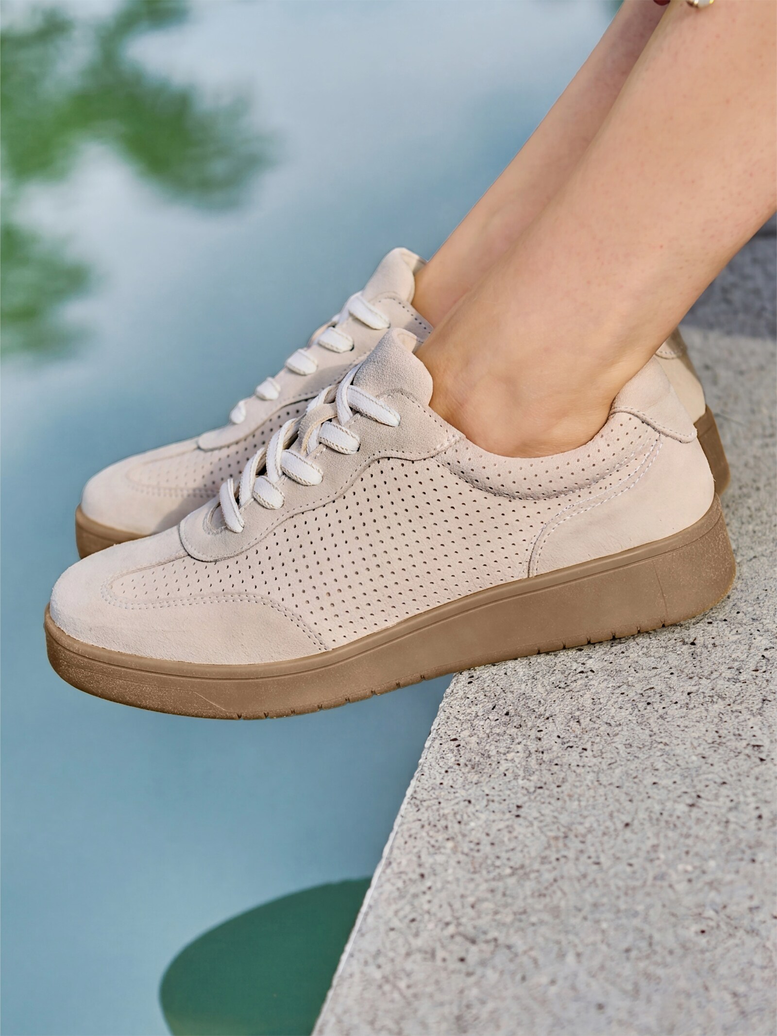 heine Sneaker - sand