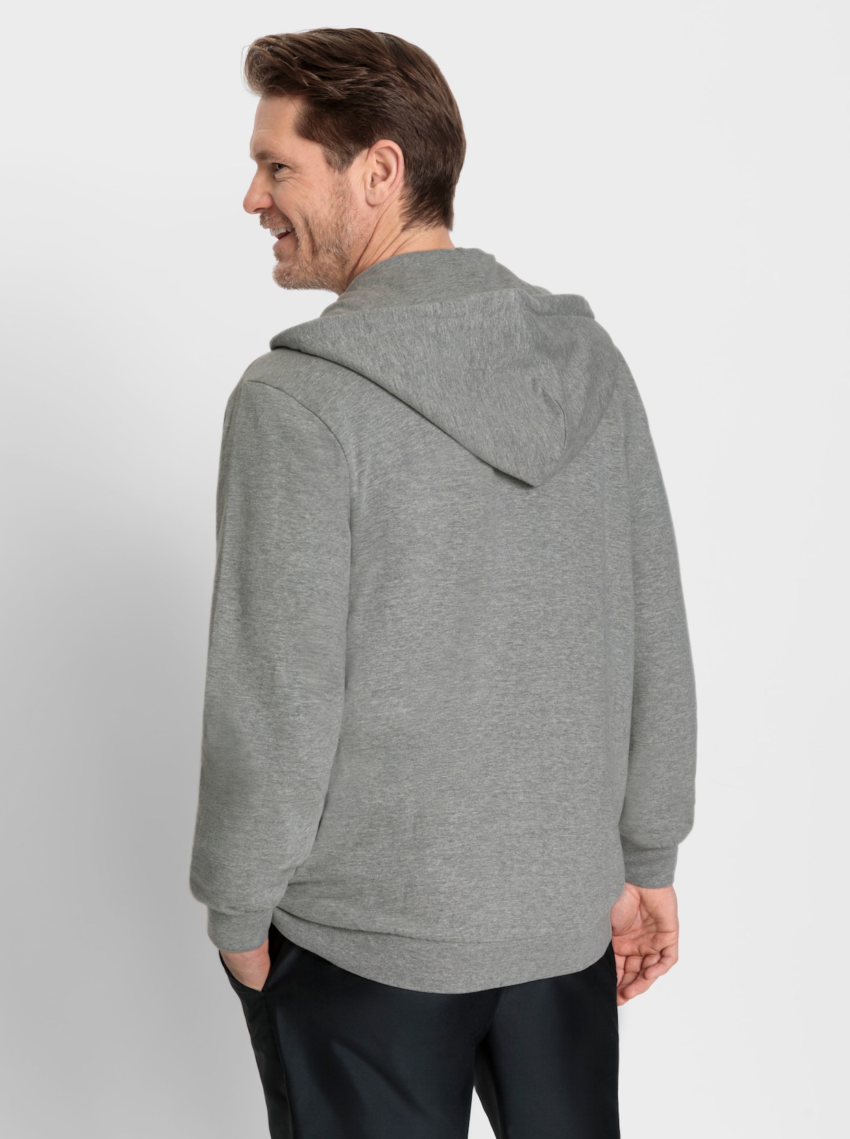 Catamaran Sweatjacke - grau-meliert