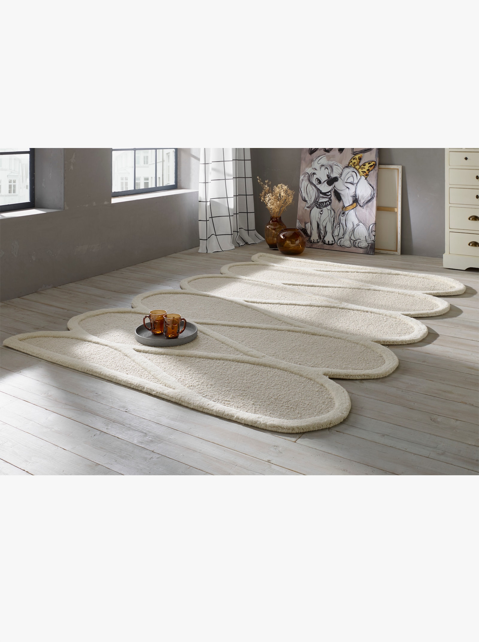 Impressionen Teppich - natur