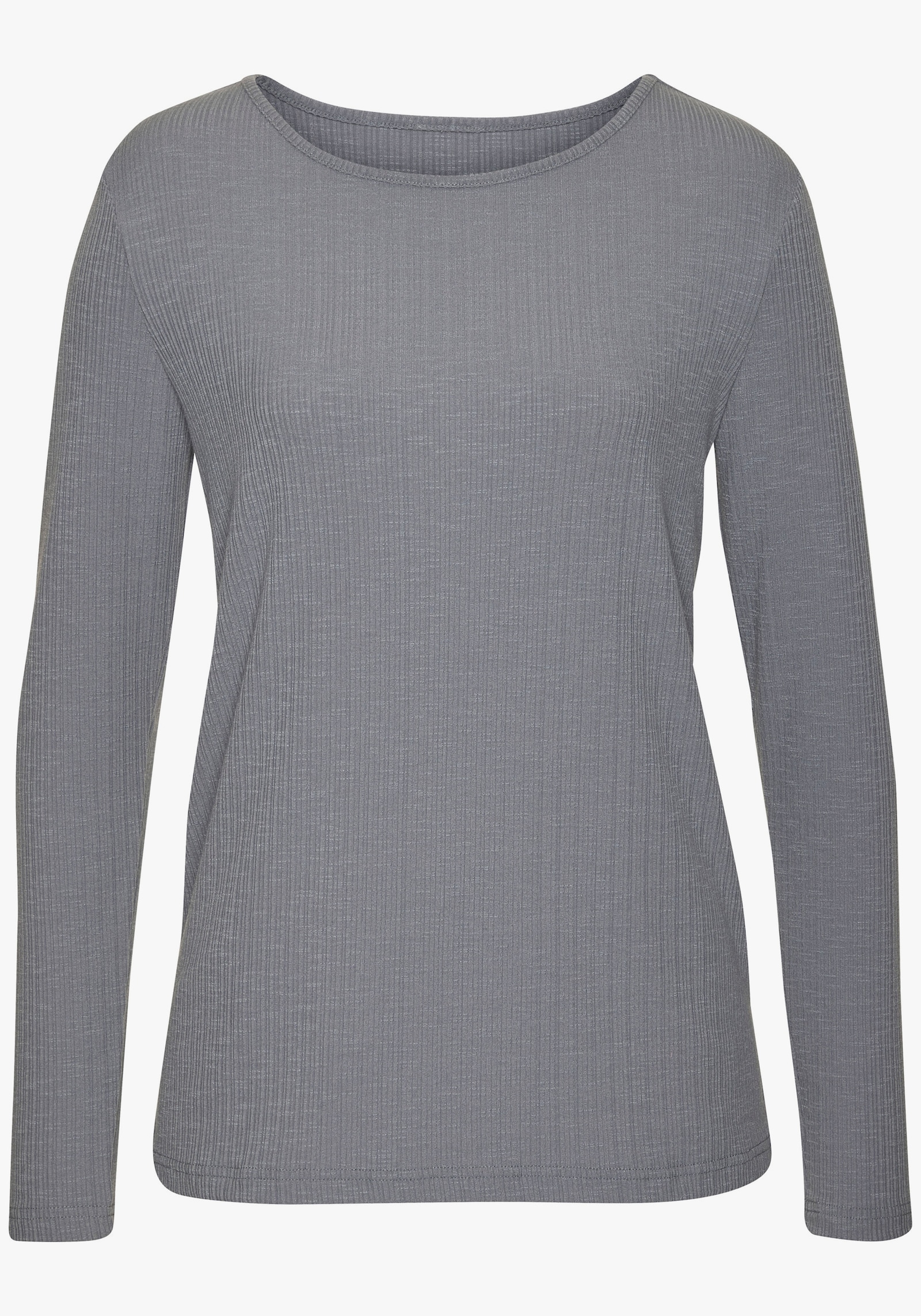 Vivance Langarmshirt - graublau