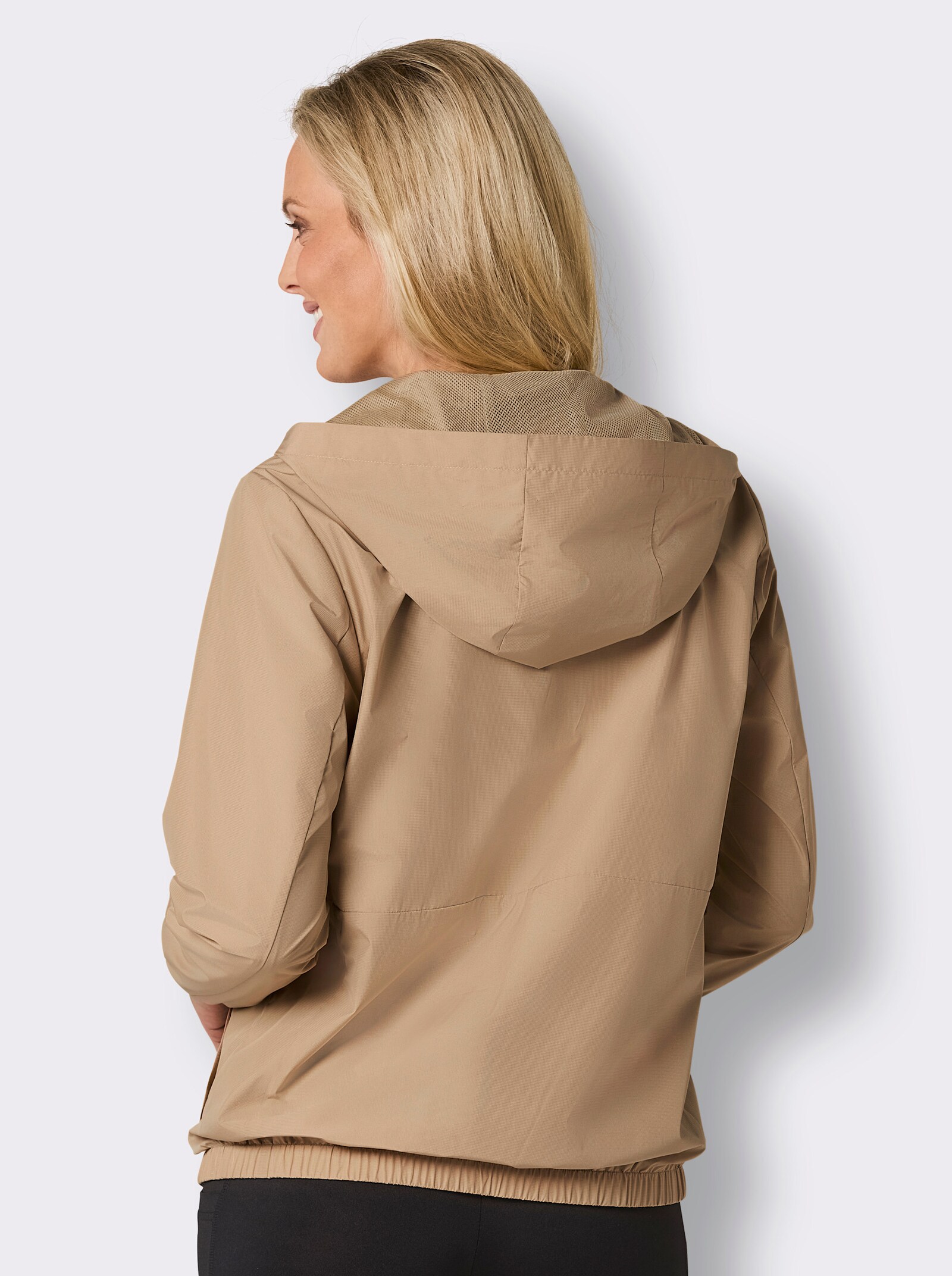 Catamaran Sports Funktionsjacke mit Kapuze - camel