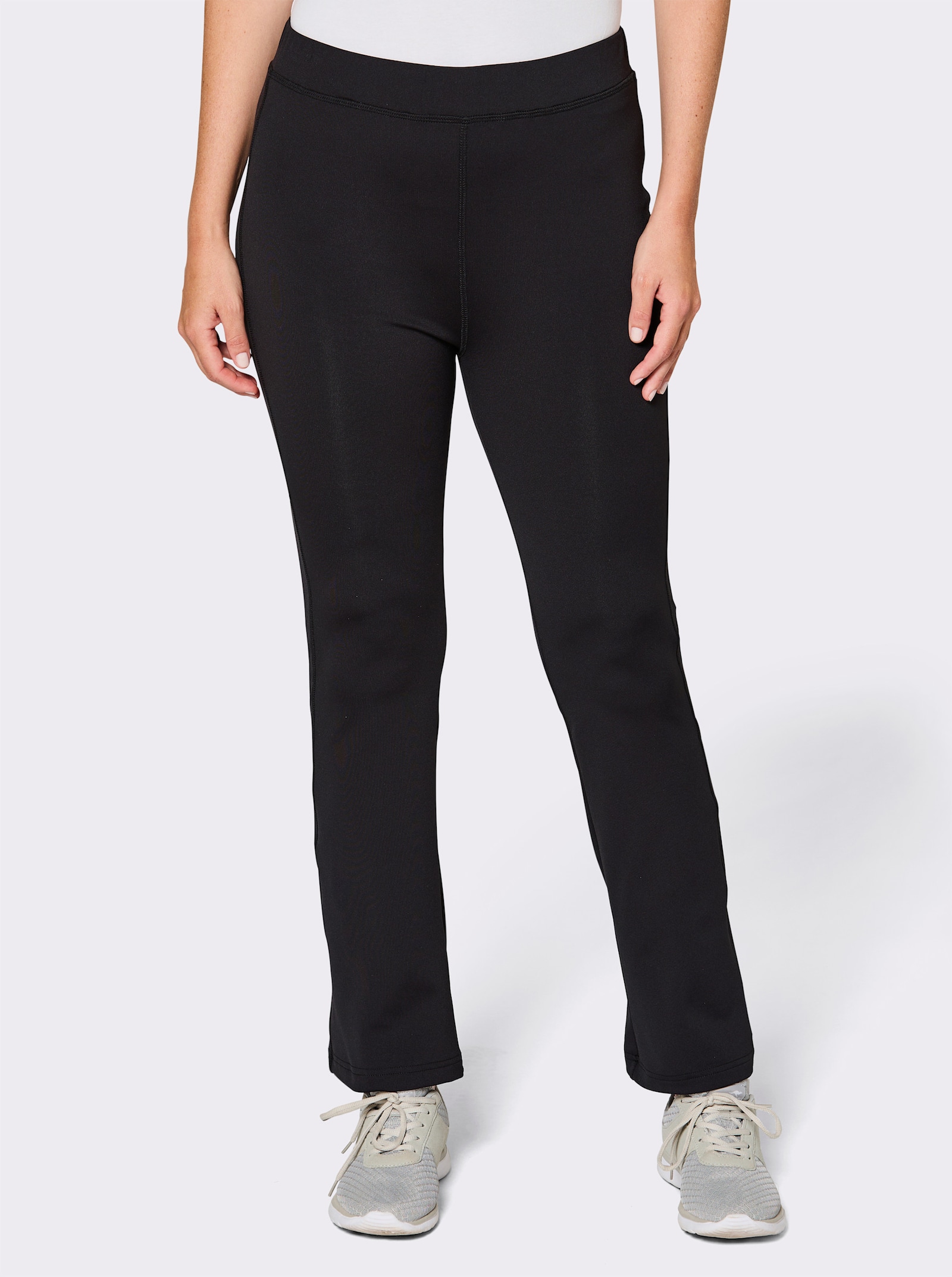 Catamaran Sports Thermoleggings mit 1 Reißverschluss-Tasche hinten - schwarz