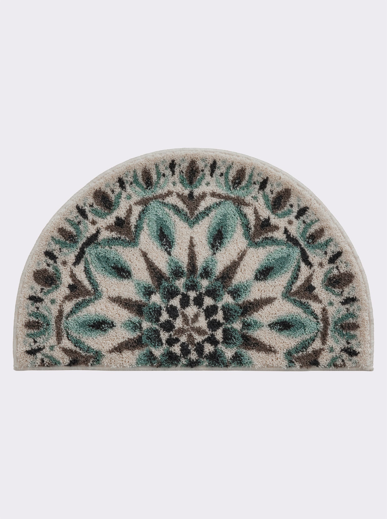 Grund Tapis de bain - couleur ivoire à motifs