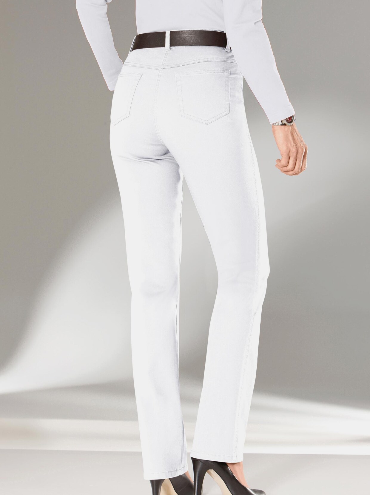 5-Pocket-Jeans - weiß