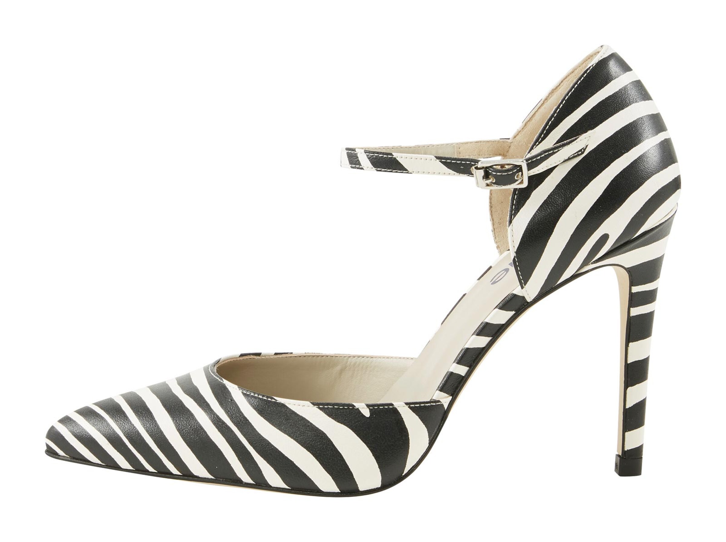 pumps in zwart/wit | heine