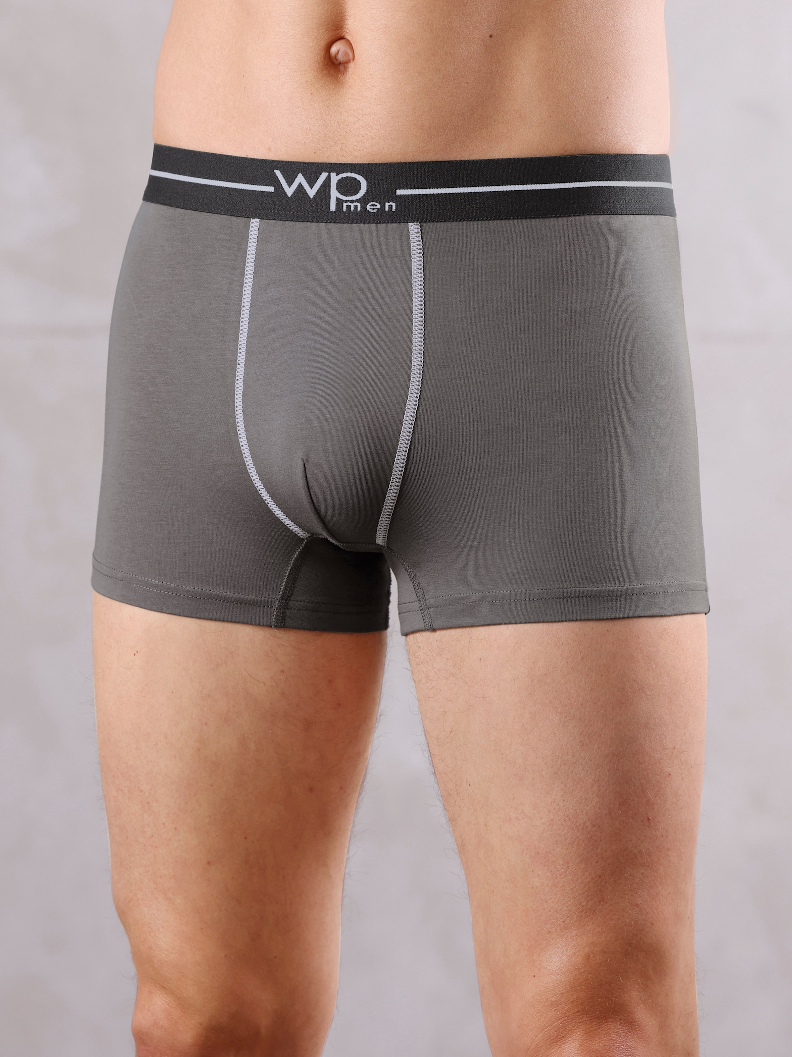 wäschepur men Pants - anthrazit + schoko + schwarz