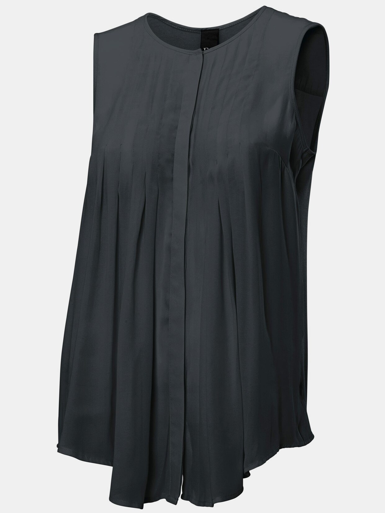 Linea Tesini Shirtbluse - schwarz