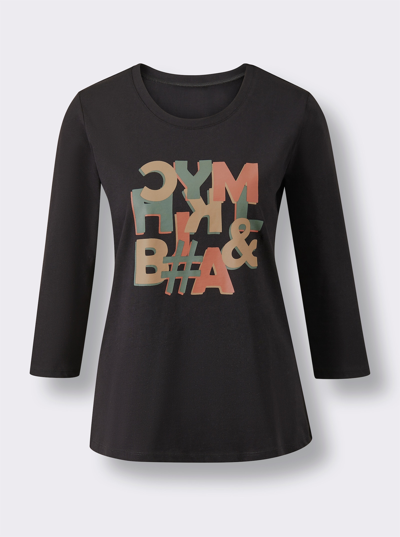 feel good Shirt - zwart