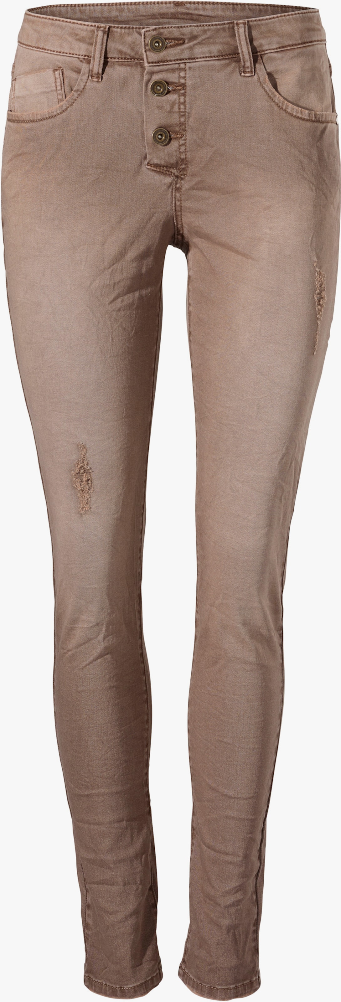 heine Boyfriend Hose - mocca used