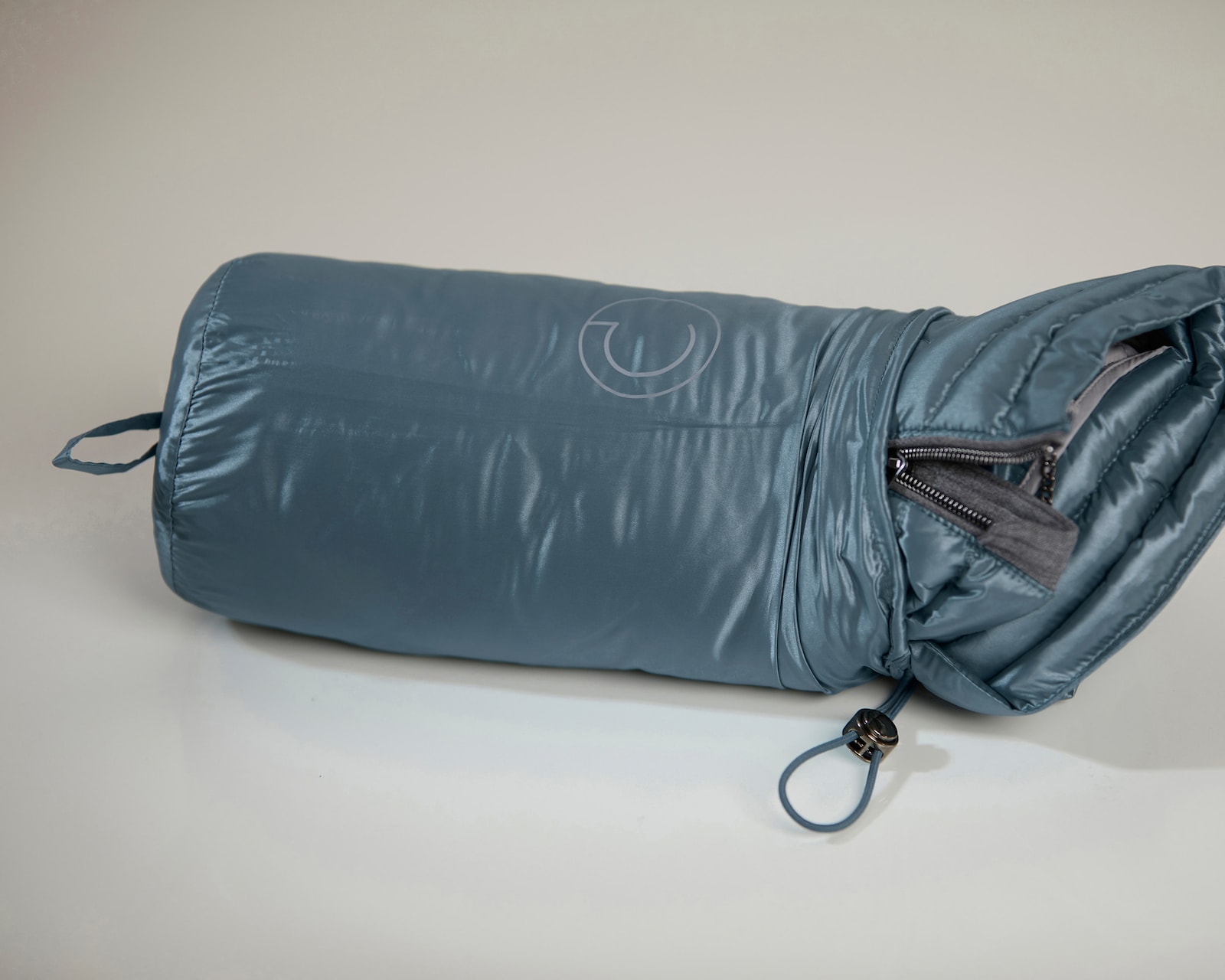 CREATION L PREMIUM Veste en duvet légère en mélange de motifs matelassés - turquoise foncé