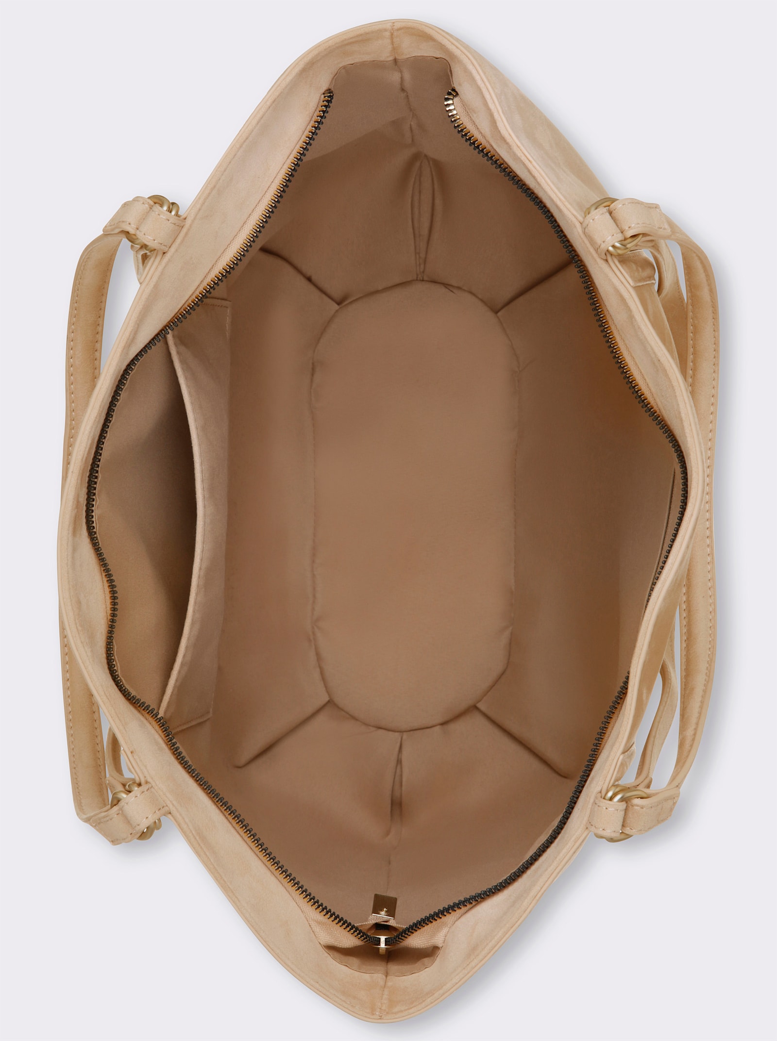 heine Handtasche in Trapezform - beige