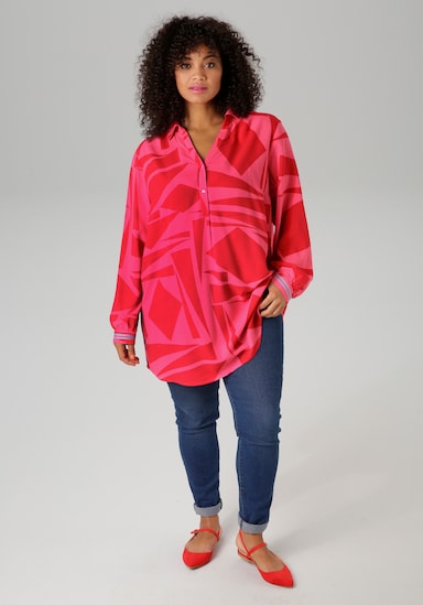 Aniston PLUS Longbluse - pink-rose