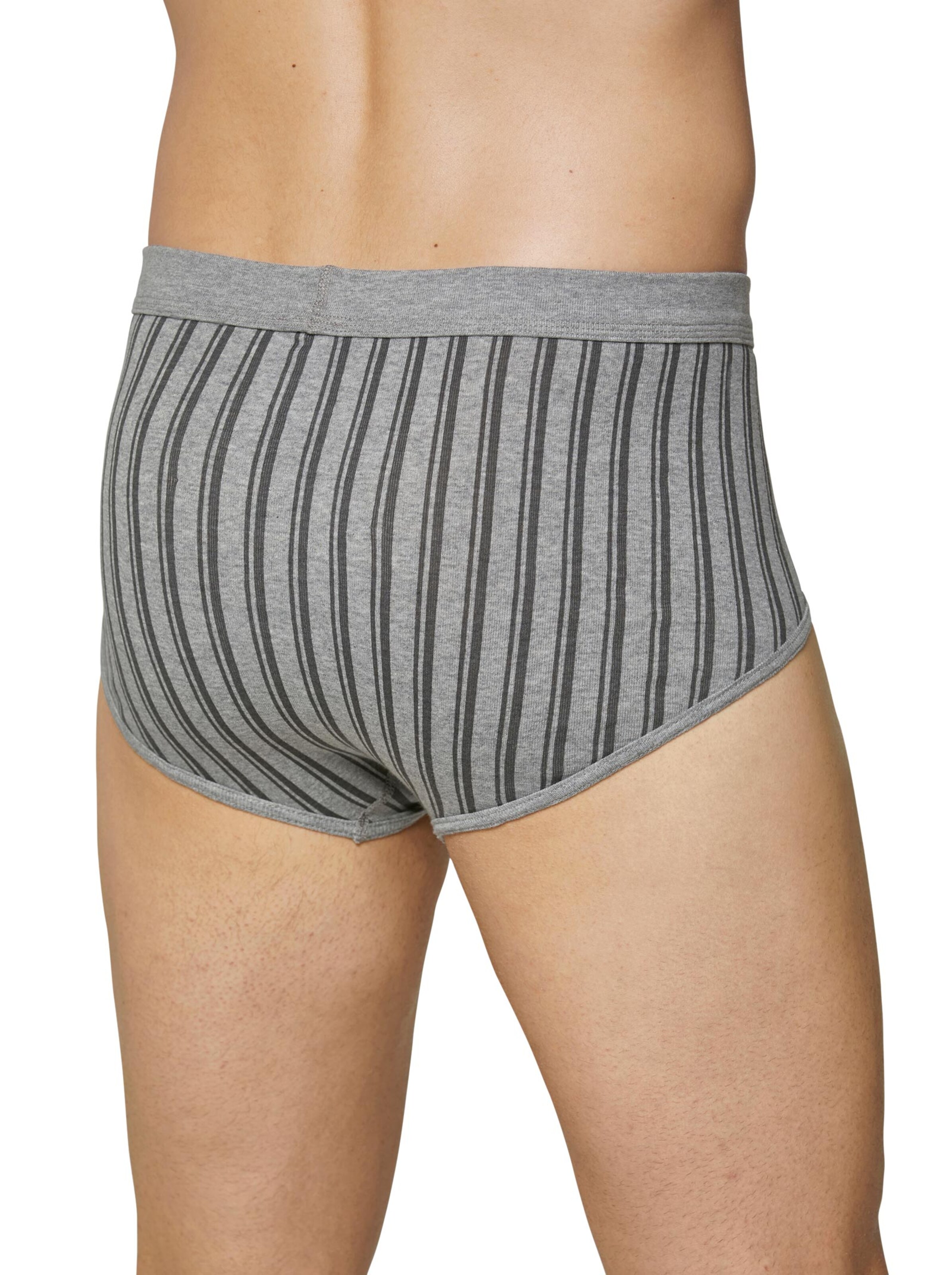 KINGsCLUB Slip - grau-gestreift