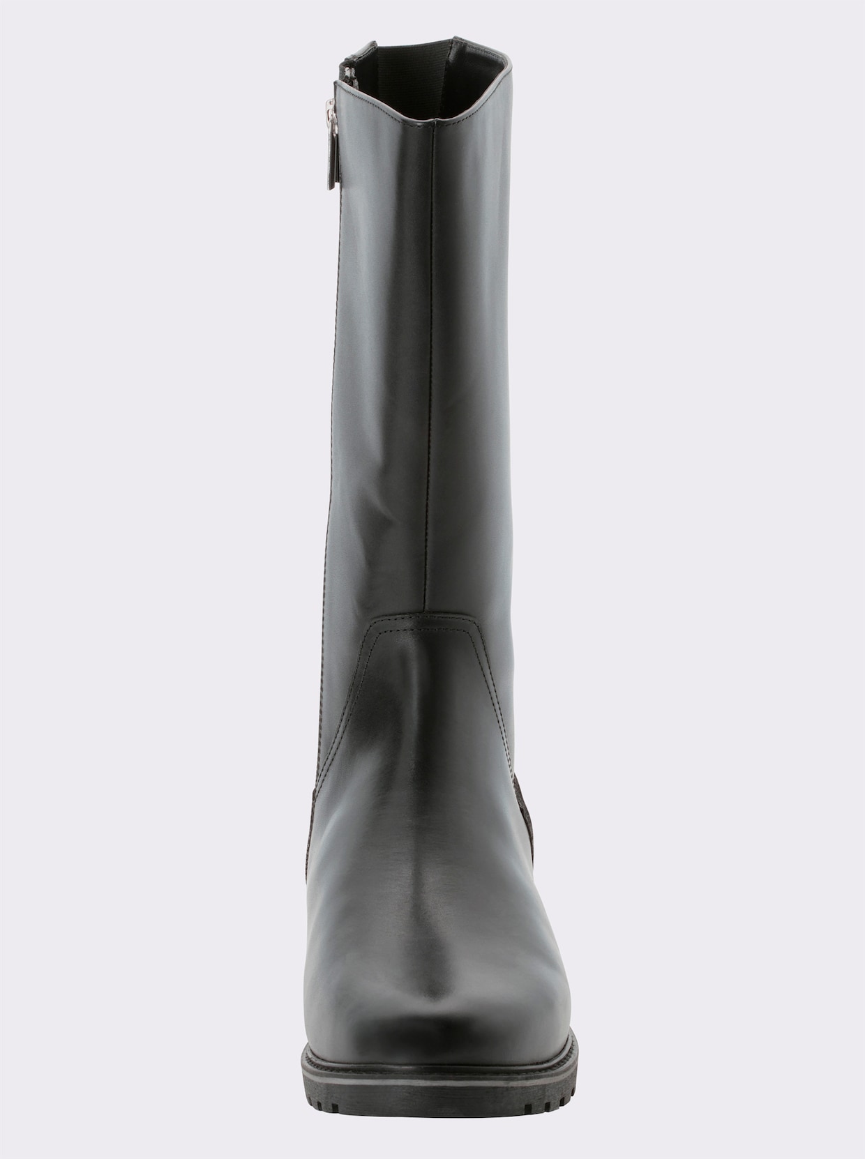 sheego Weitschaftstiefel - schwarz