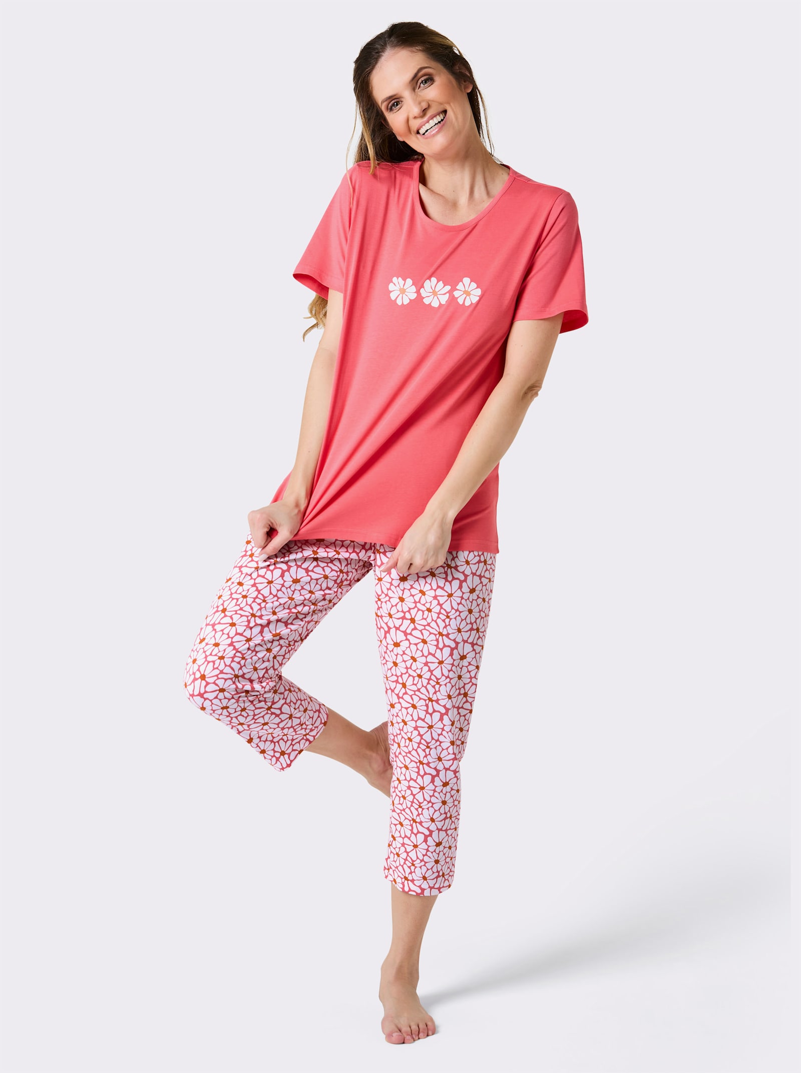 Comtessa Capripak - flamingo/wit bedrukt