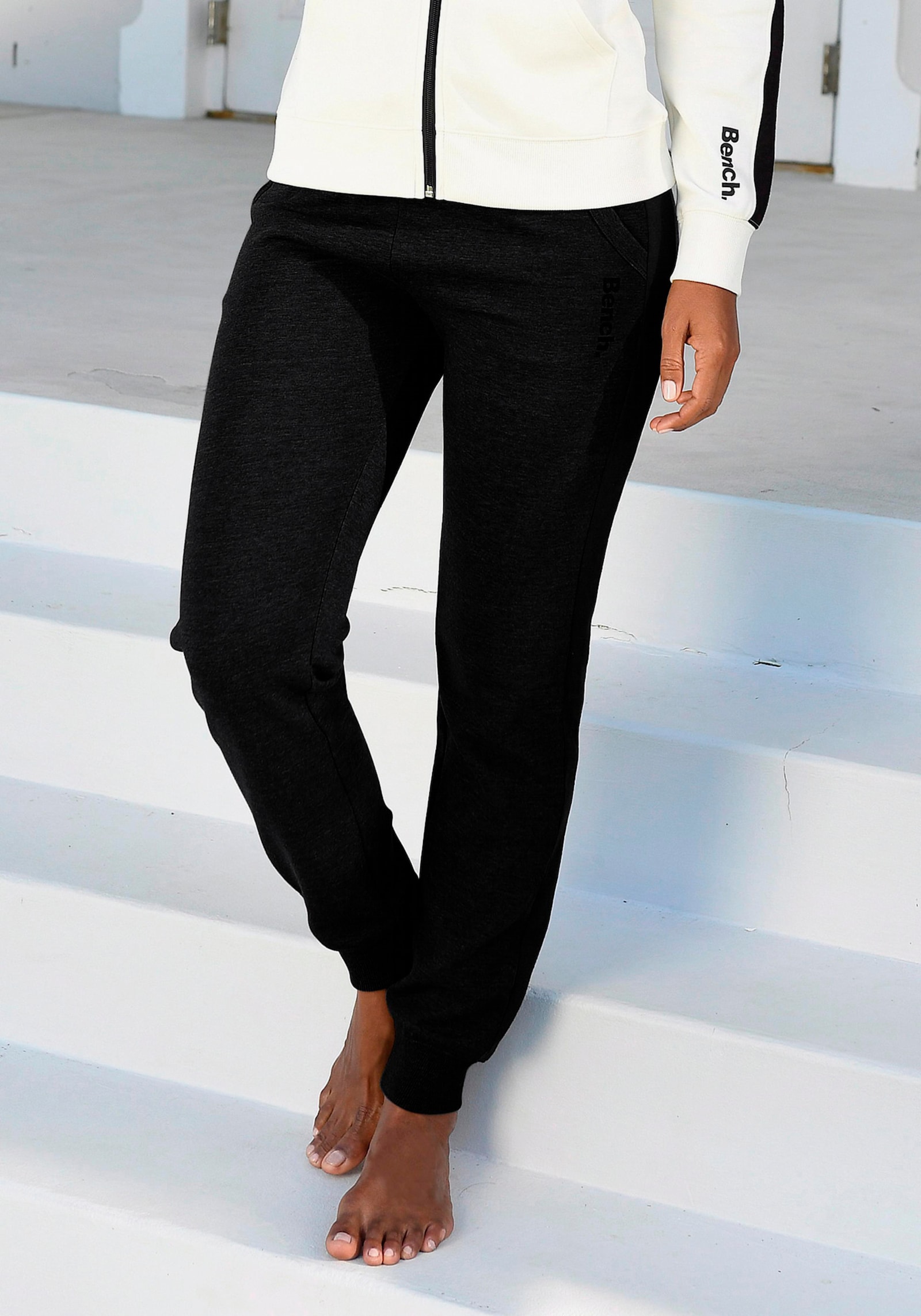 Bench. Loungewear Sweathose - schwarz
