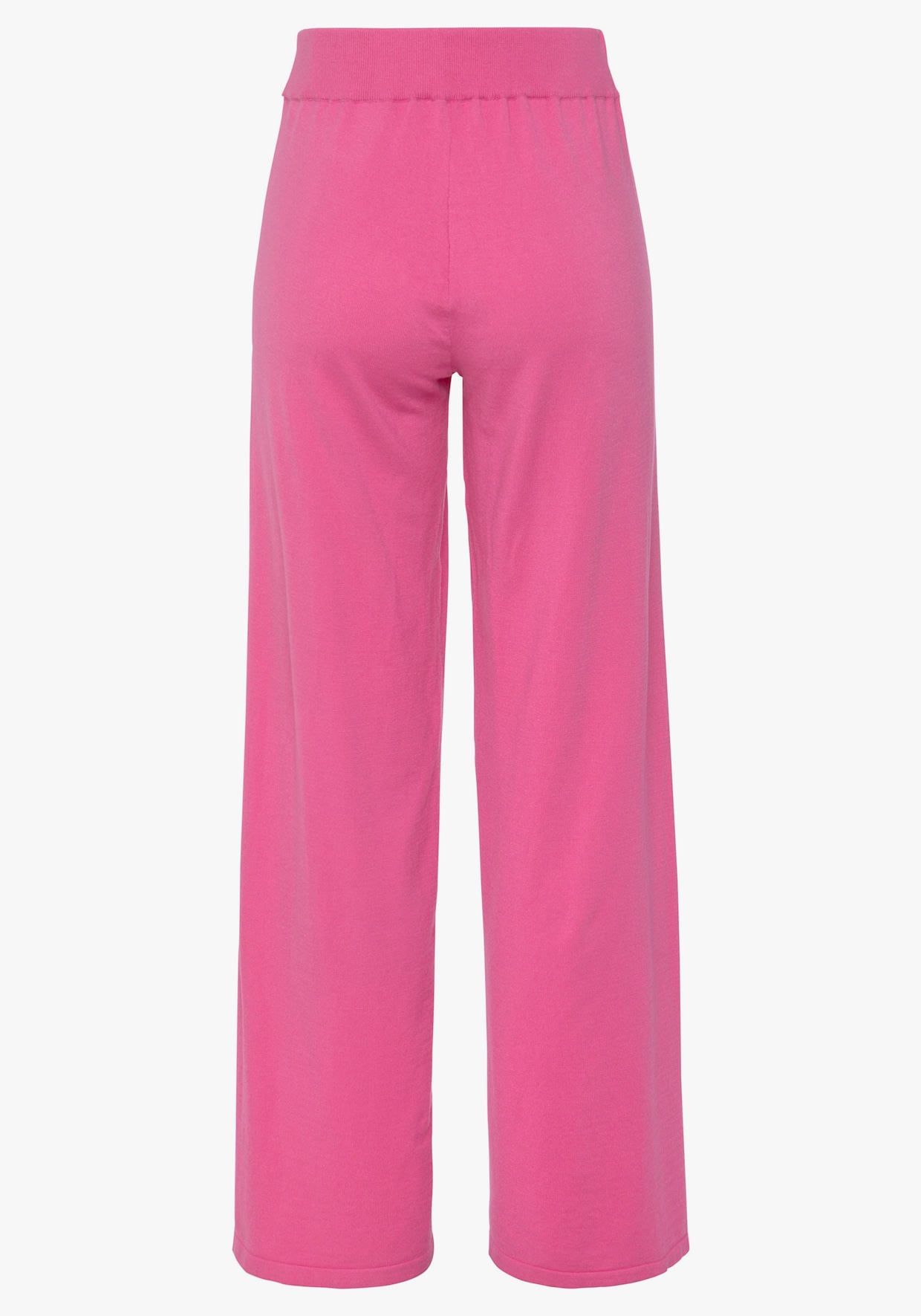 LASCANA Pantalon en tricot - fuchsia