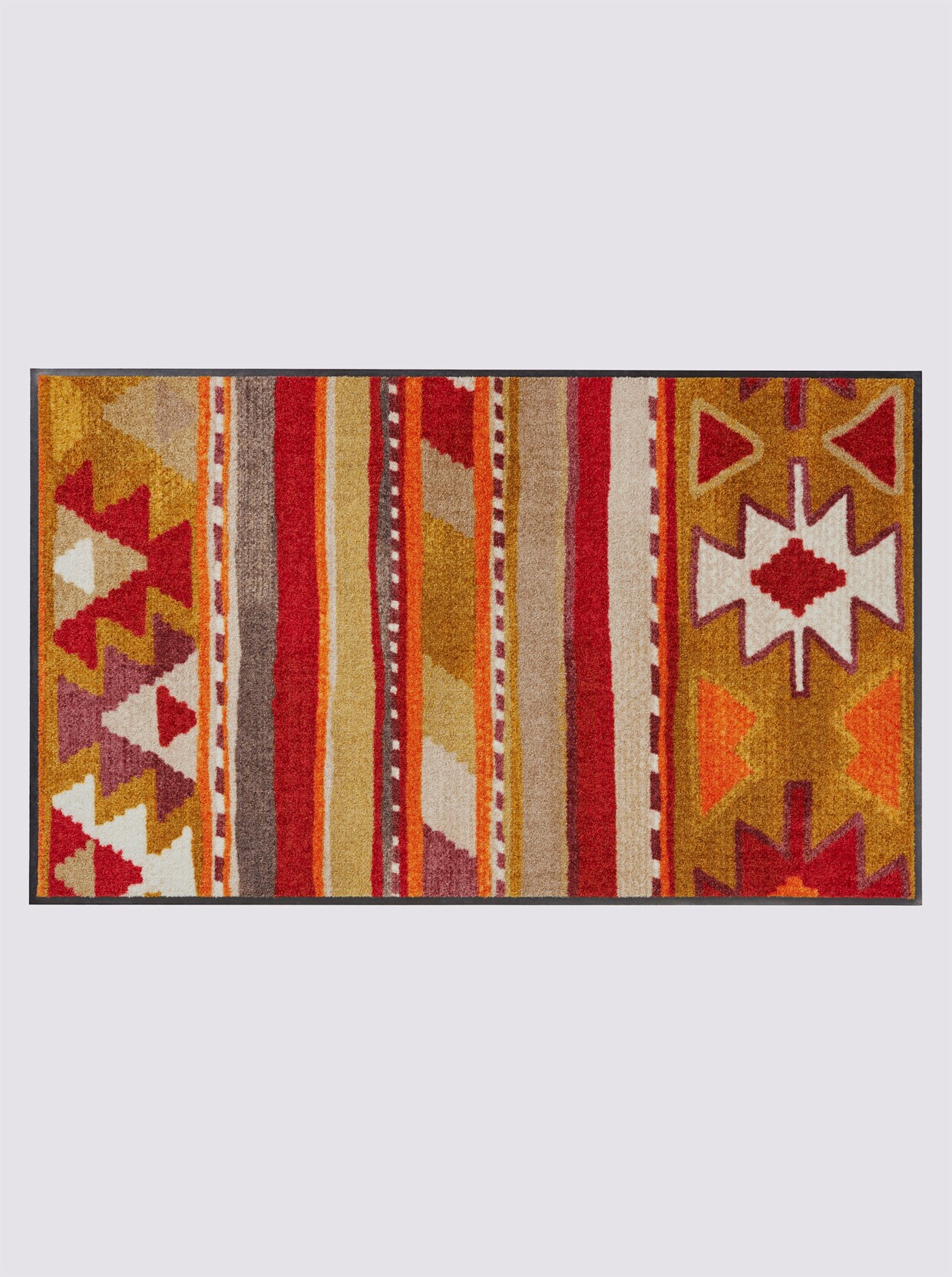 Salonloewe Voetmat - terra gedessineerd