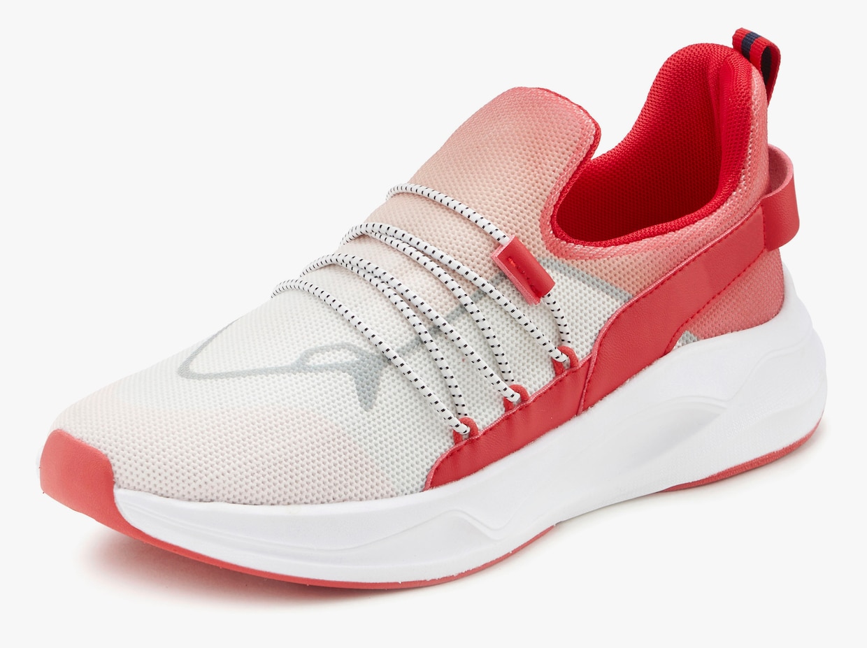 Sneaker - wit/rood