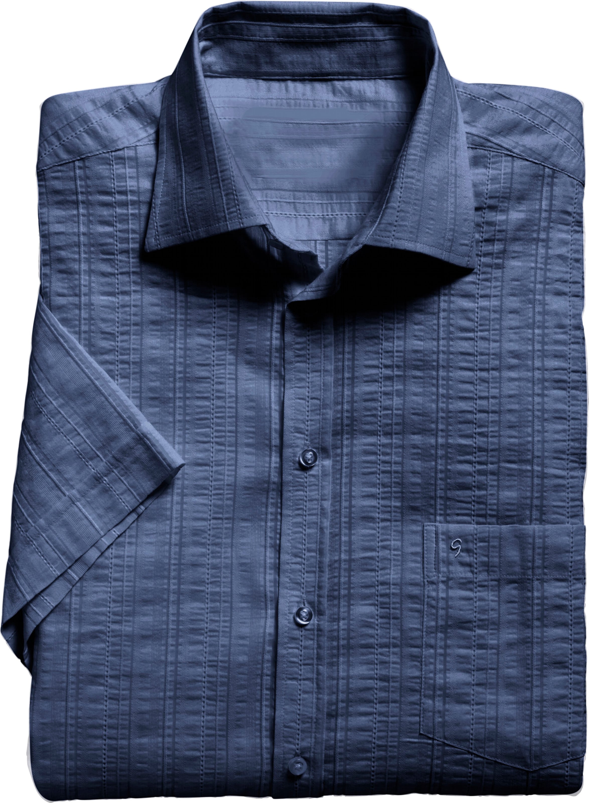 ist in günstig Kaufen-Hemd in jeansblau von heine. Hemd in jeansblau von heine <![CDATA[Hemd in Seersucker-Qualität mit überzeugendem Klima-Effekt. Mit Kentkragen und abgerundetem Saum. Und: Es ist absolut bügelfrei.]]>. 