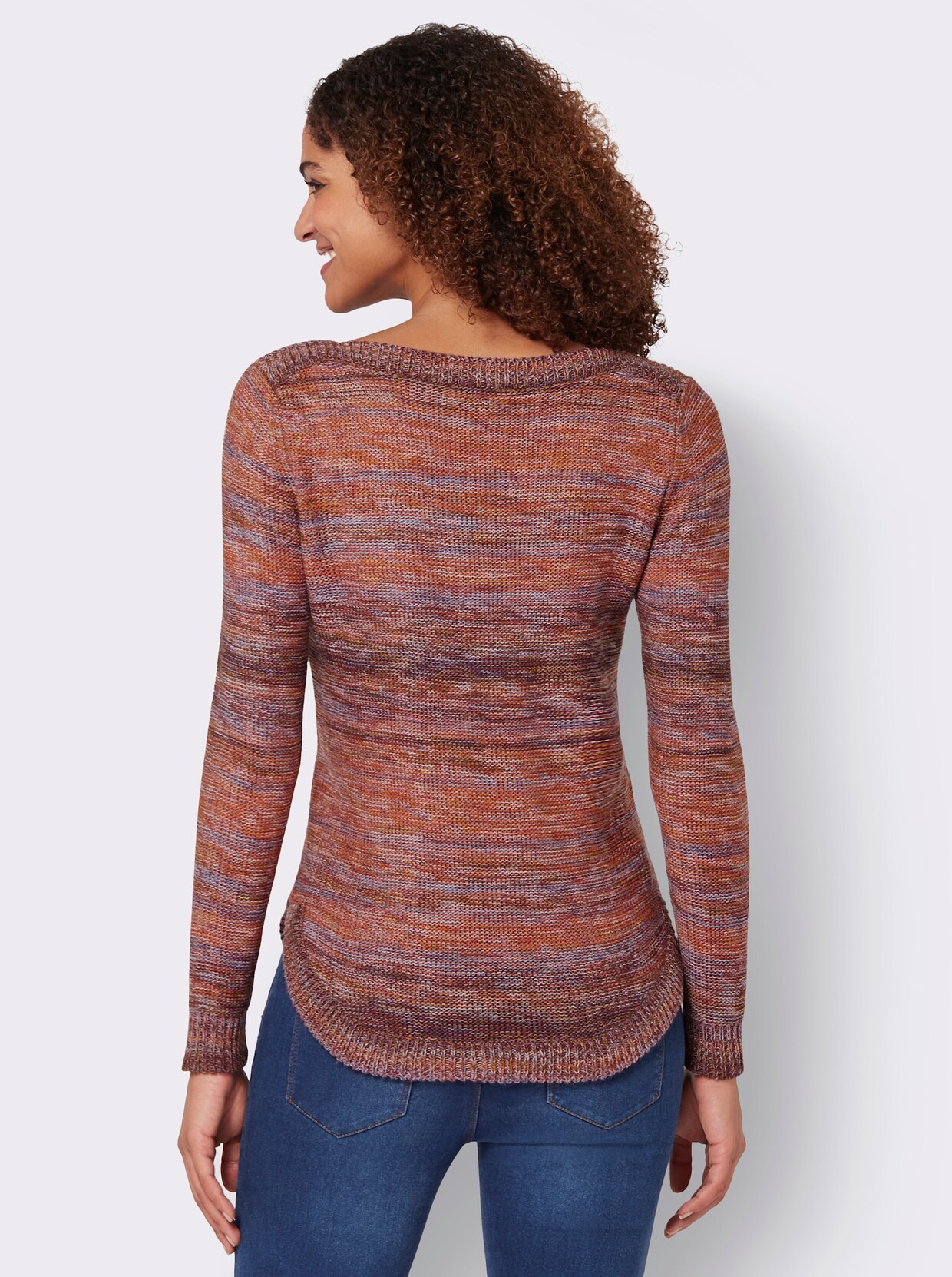 Strickpullover - terra-feige-meliert