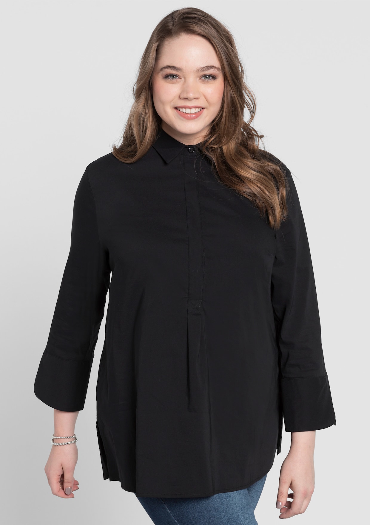 sheego Tuniek - zwart