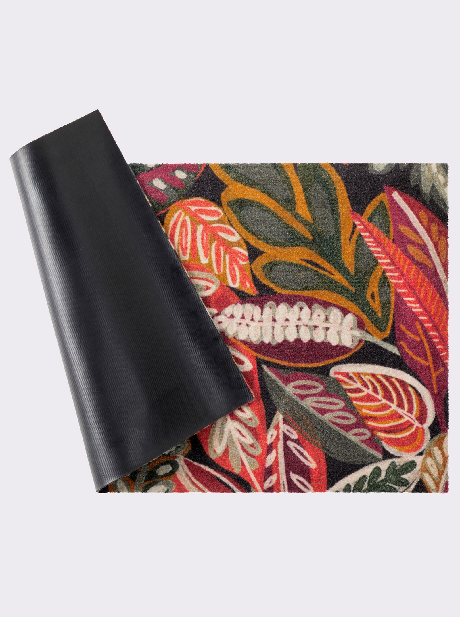 wash+dry by Kleen-Tex Fußmatte - grün-bunt