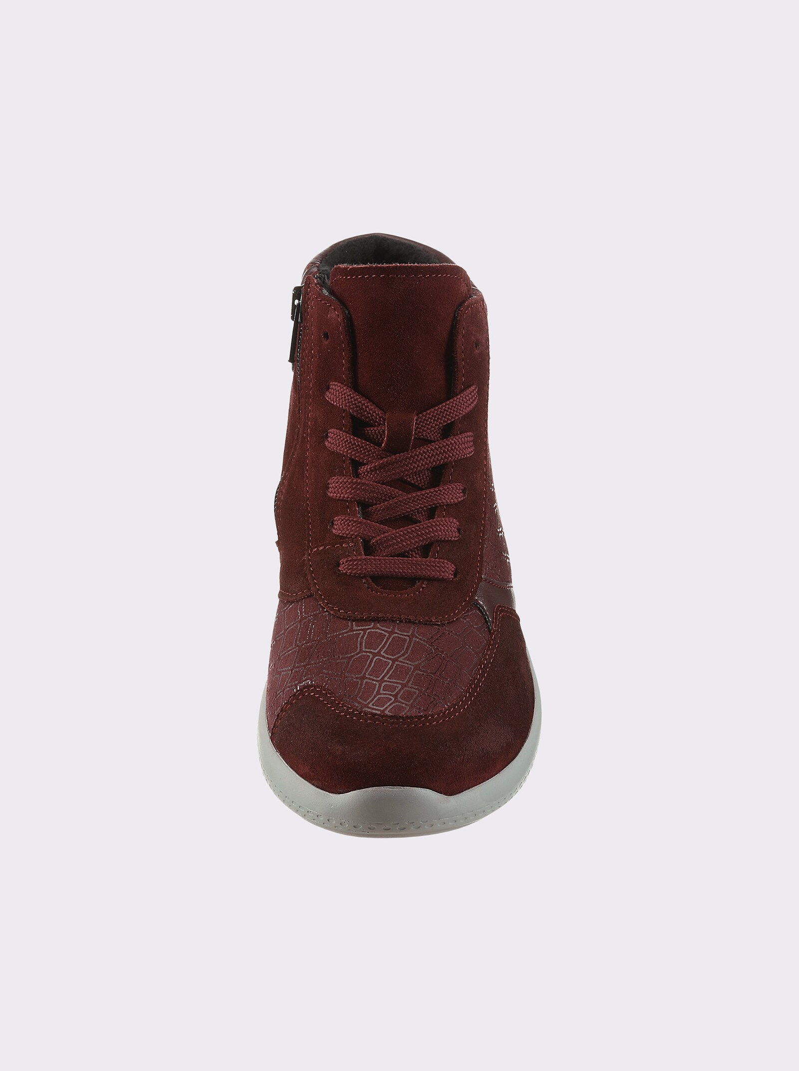 airsoft modern+ Stiefelette für empfindliche Füße - dunkelrot