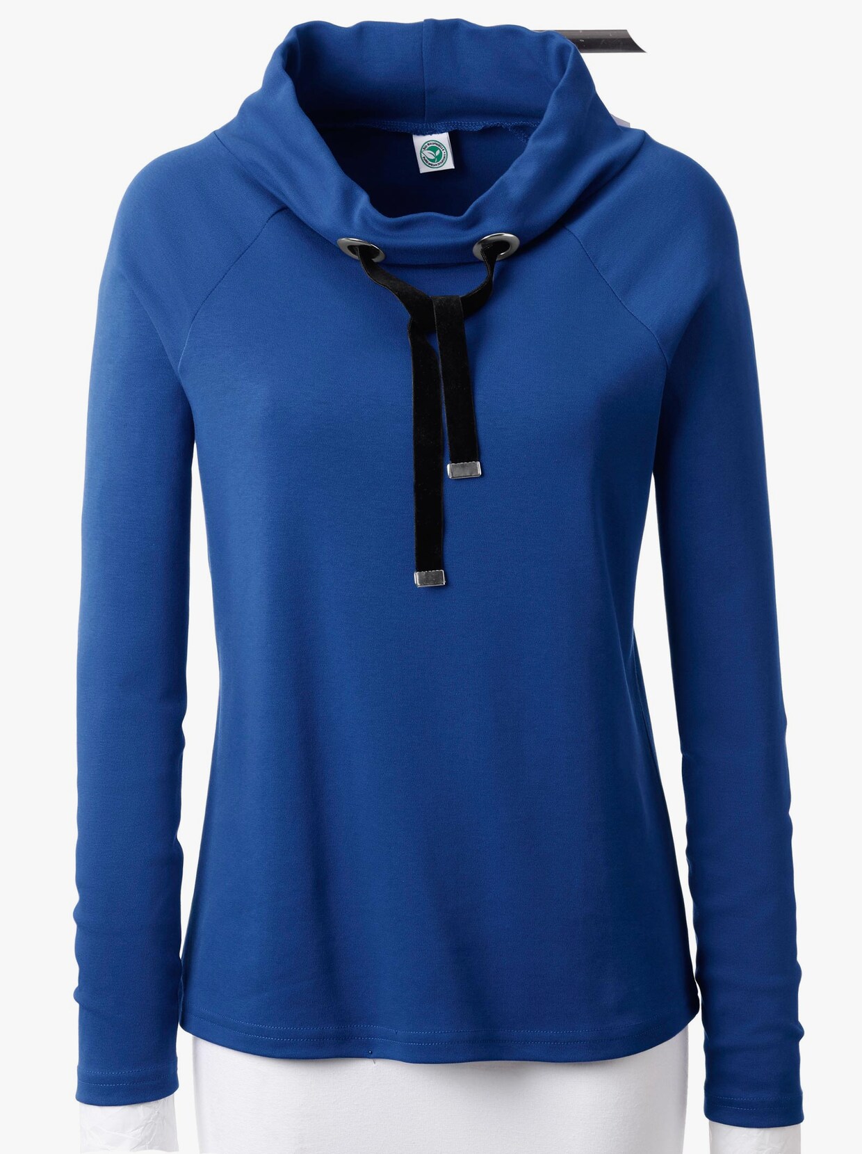 Rollkragenshirt - royalblau