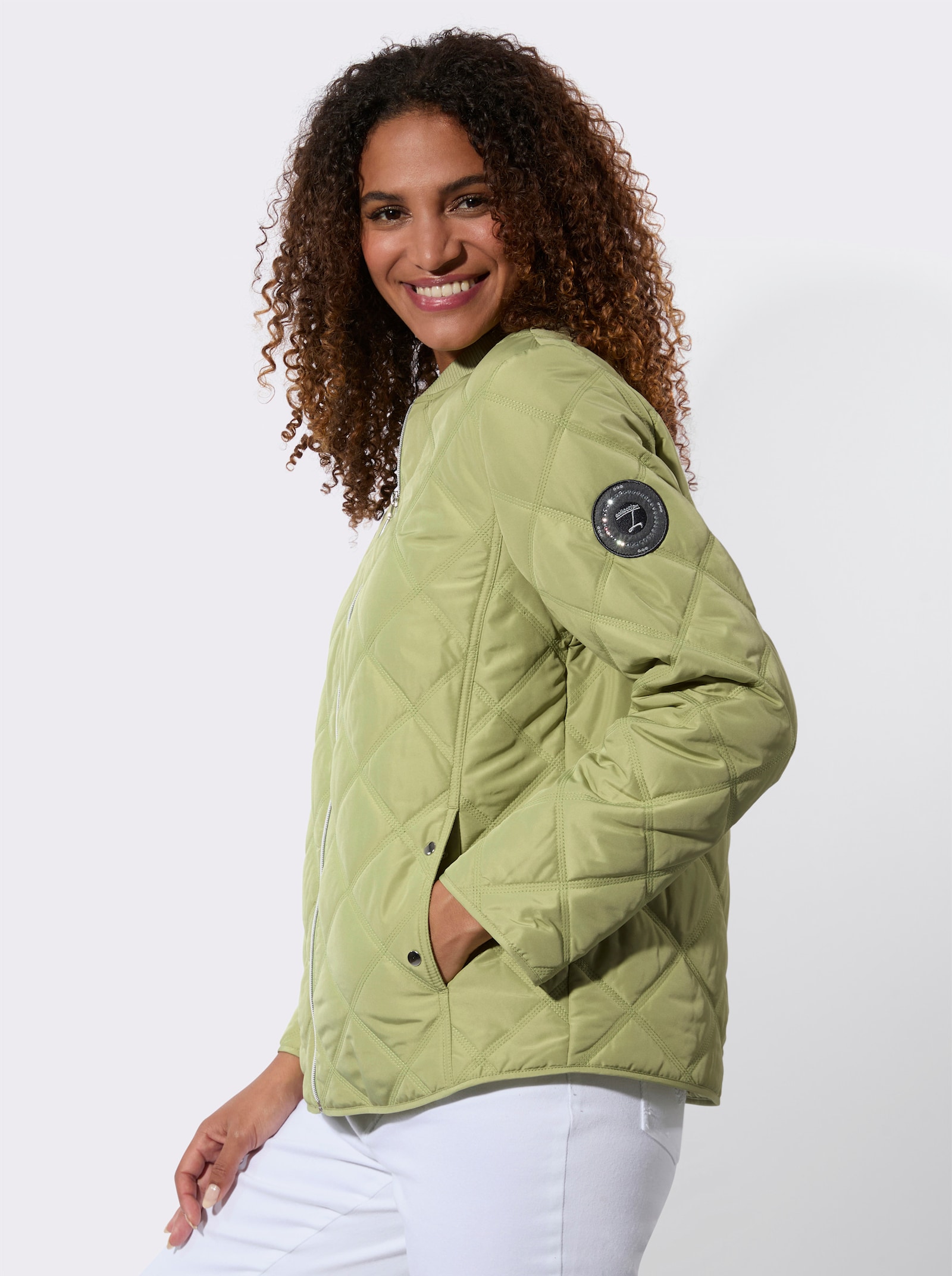 Steppjacke - lindgrün