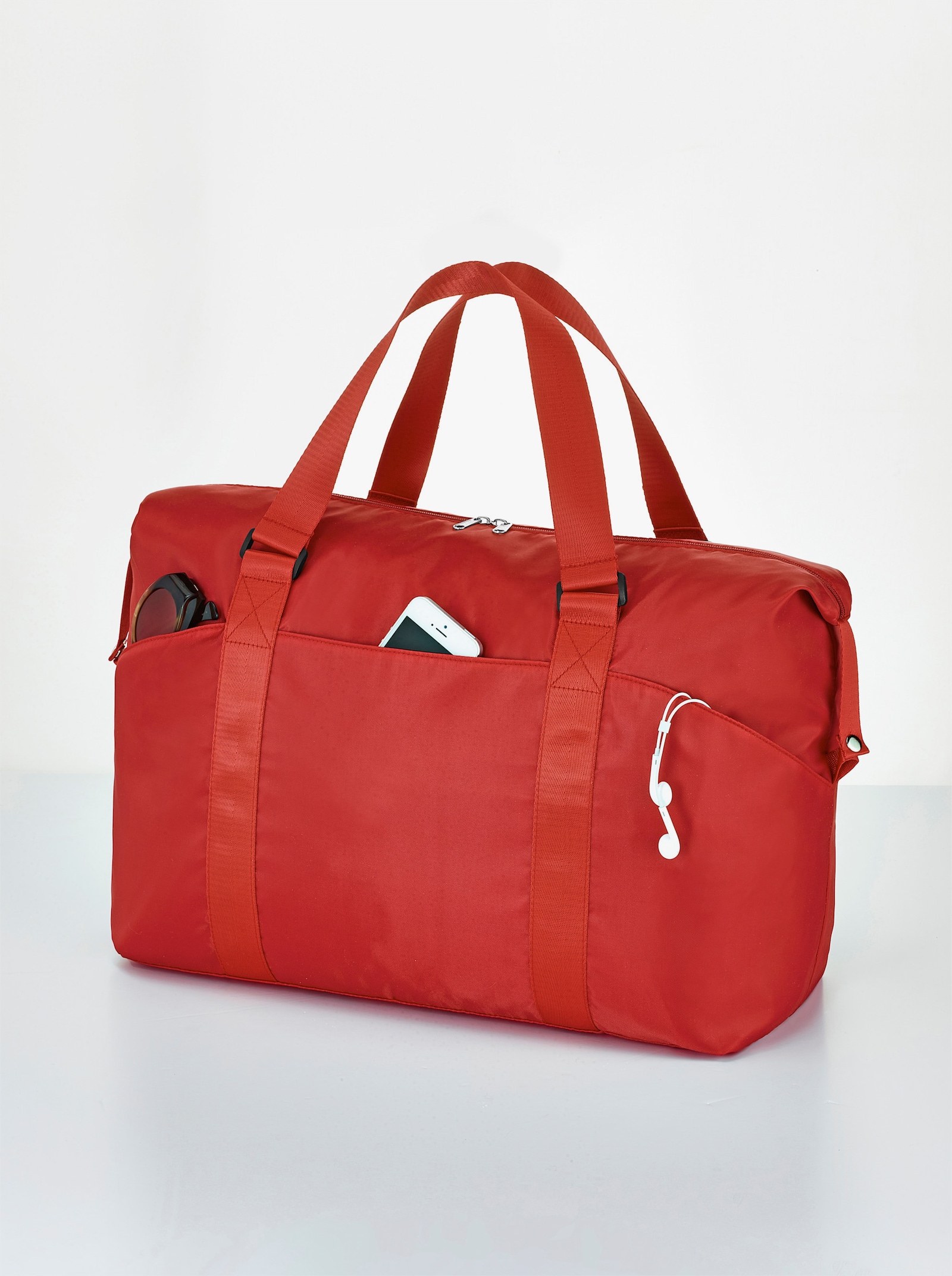 Víkendová taška - červená
