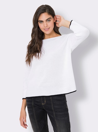 heine Pullover - wit