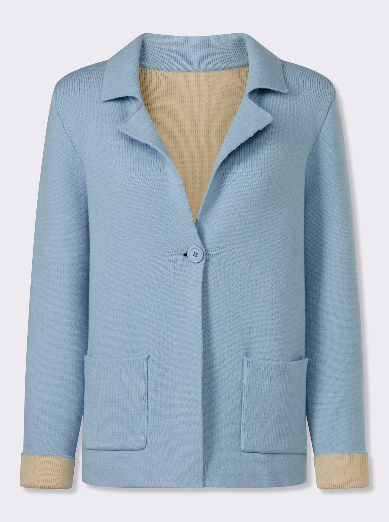 heine Cardigan - eisblau