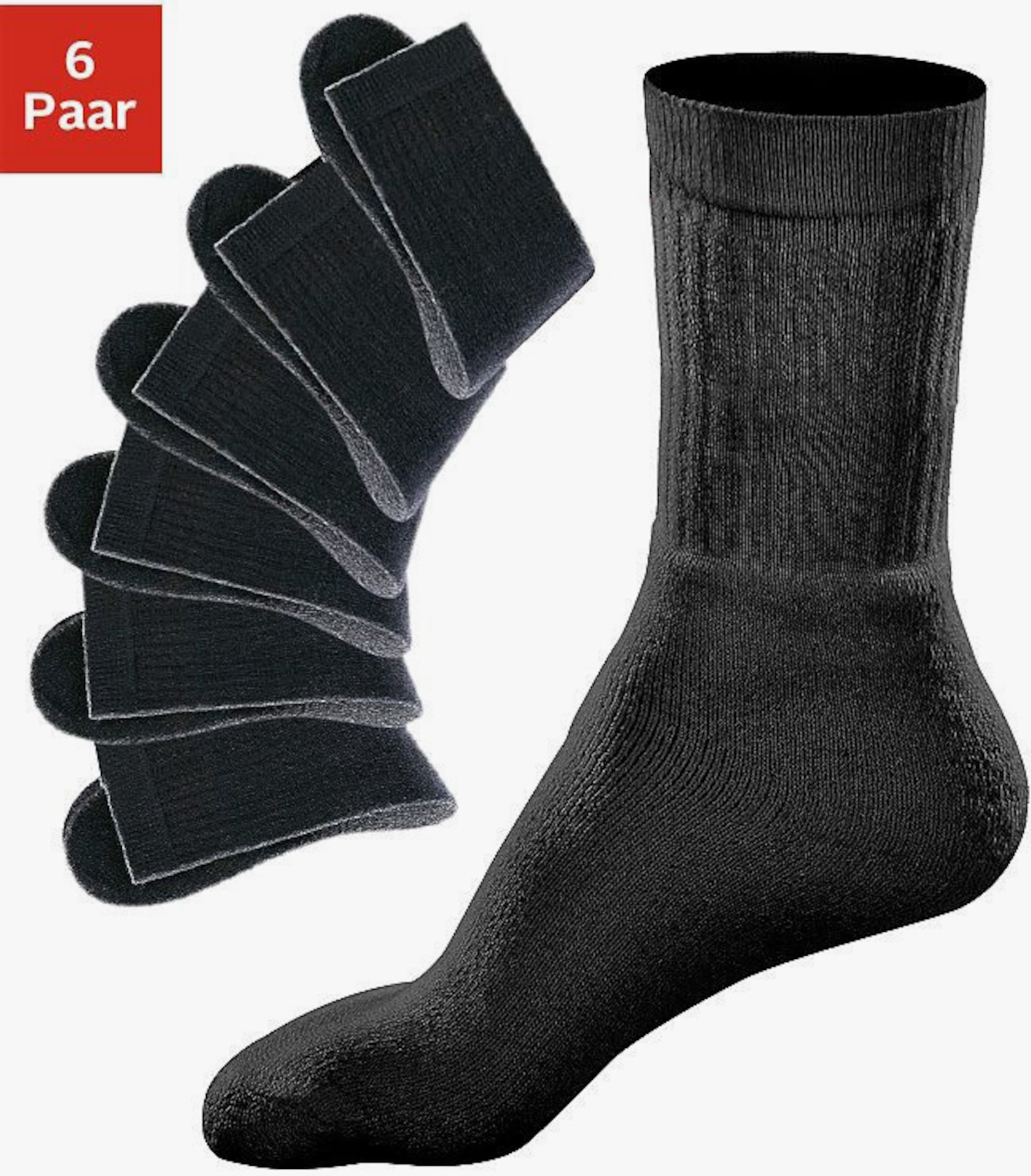 Go in Tennissokken - zwart