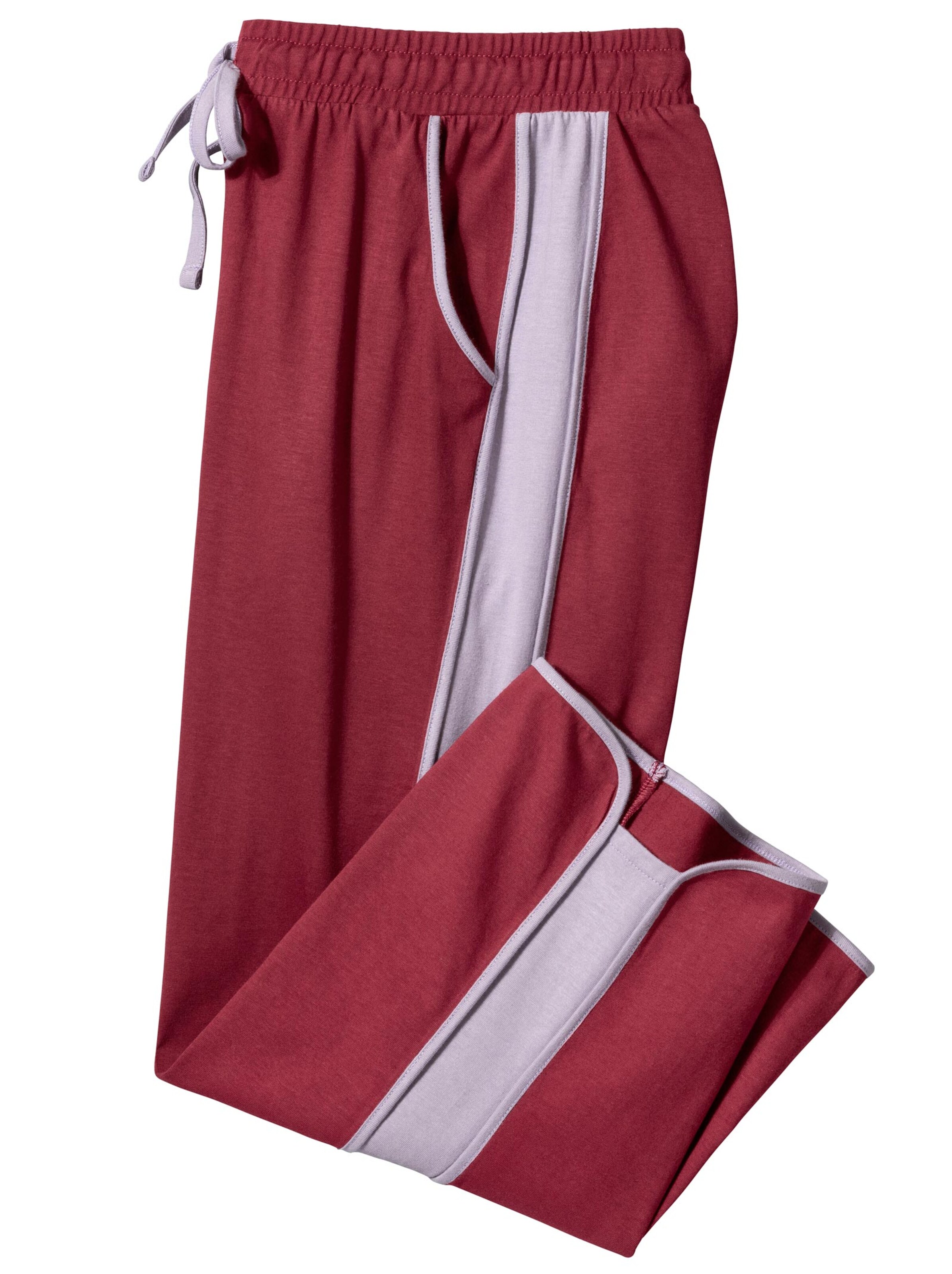 Freizeithose - bordeaux