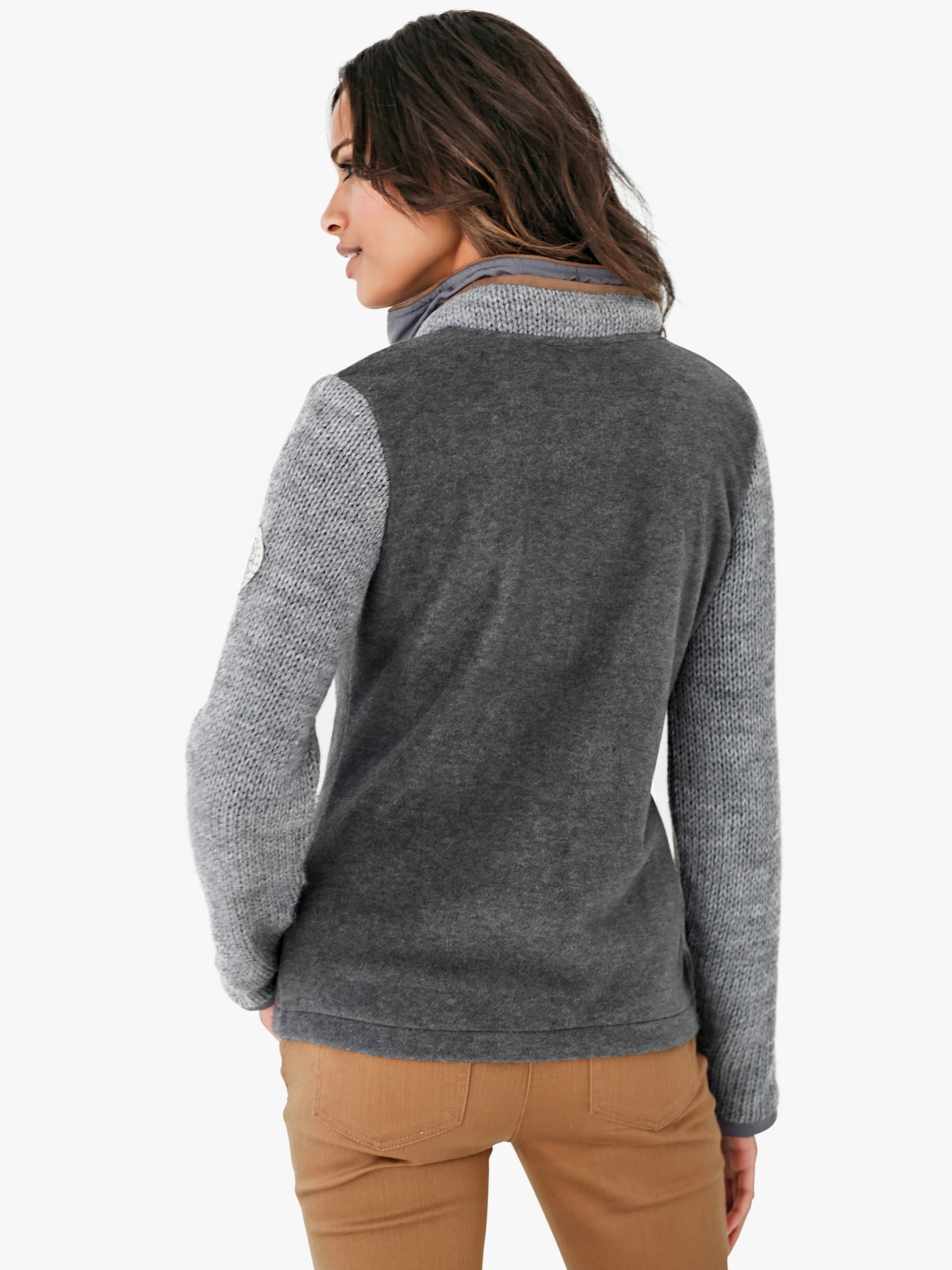 heine Veste sweat - gris