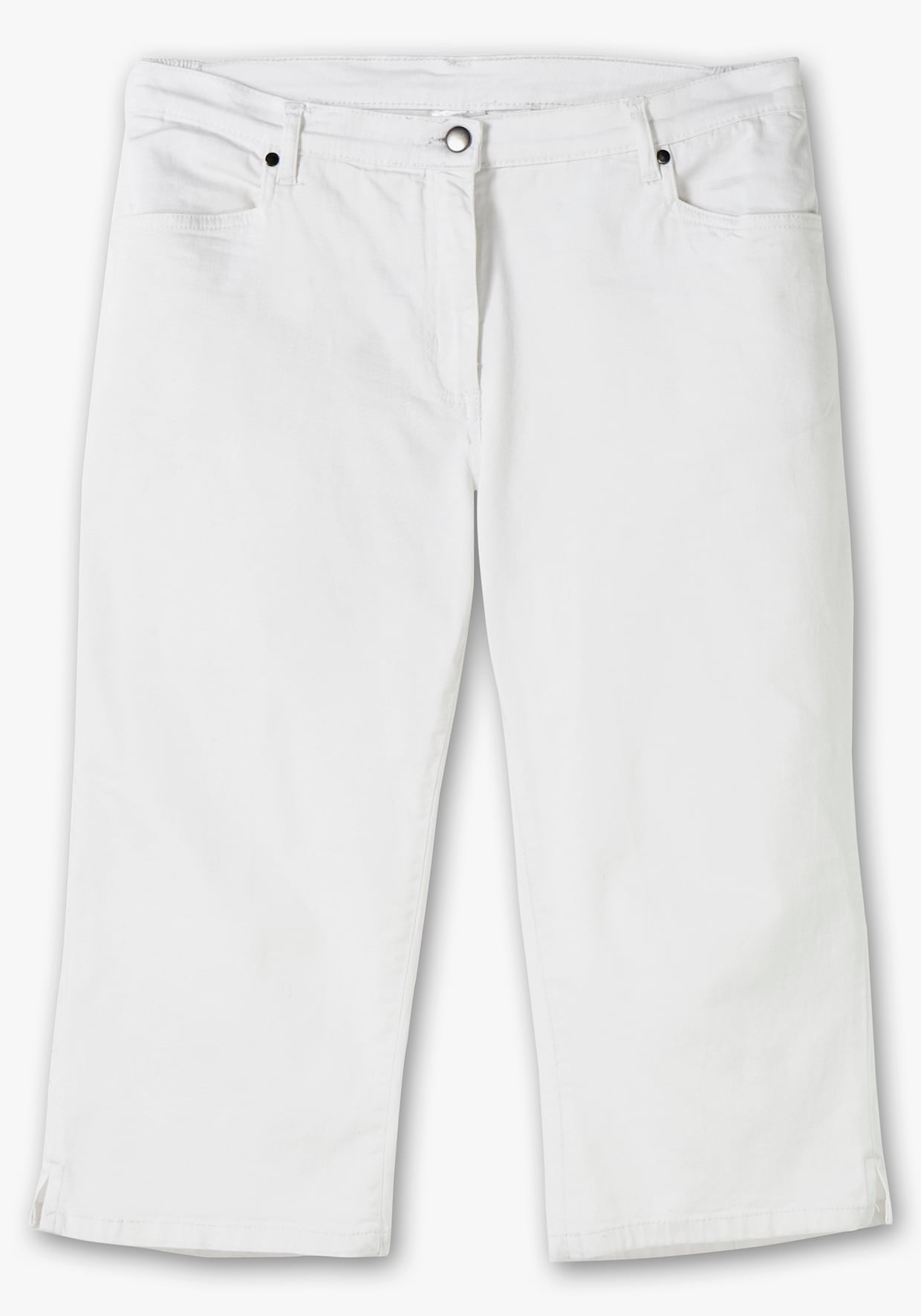 Caprijeans - weiß
