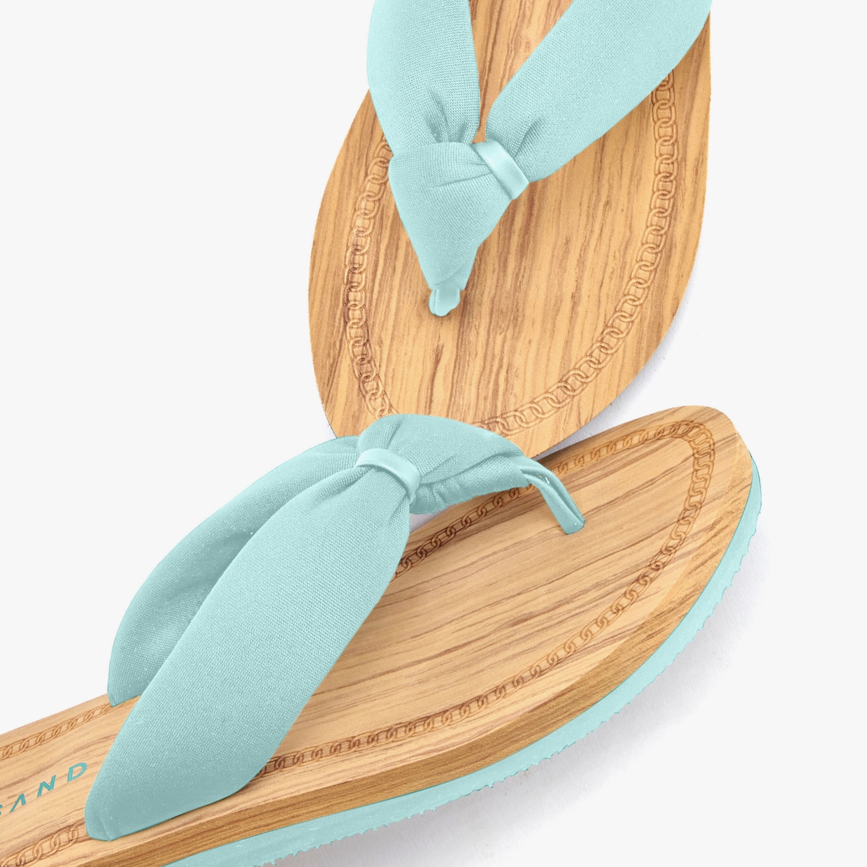 Elbsand Tongs - turquoise