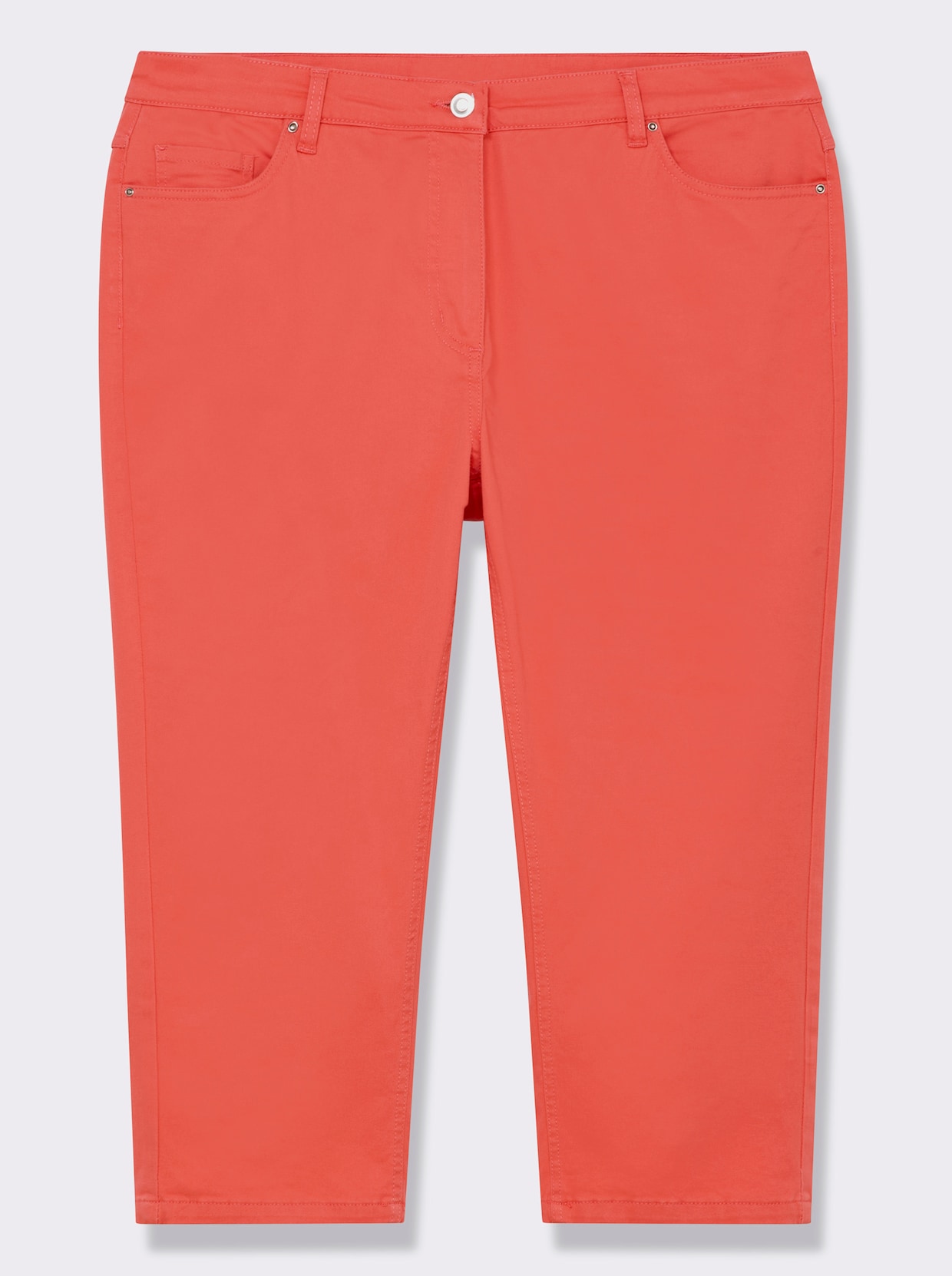 3/4-Jeans - koralle
