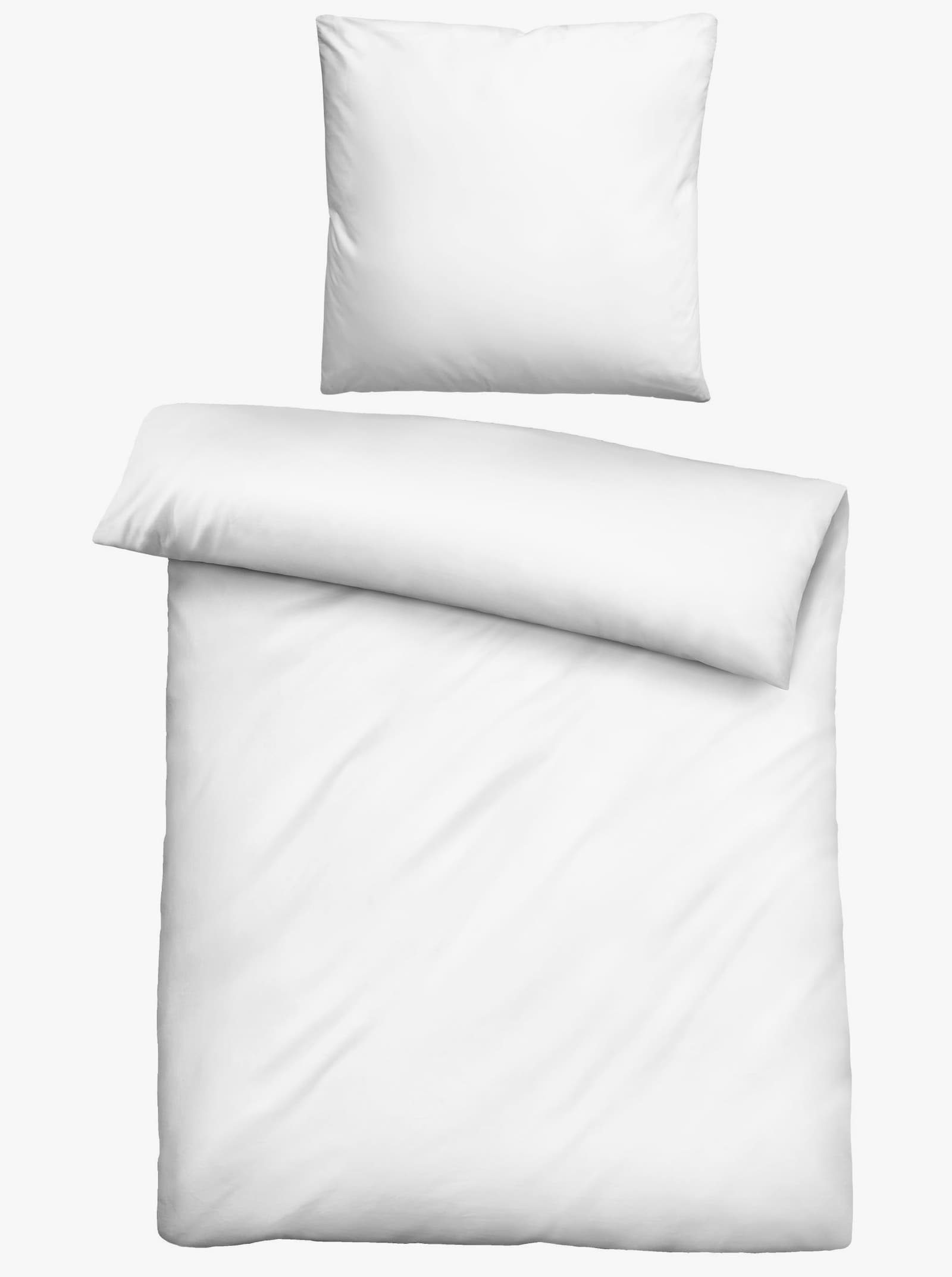 Biberna Bettwäsche - weiß
