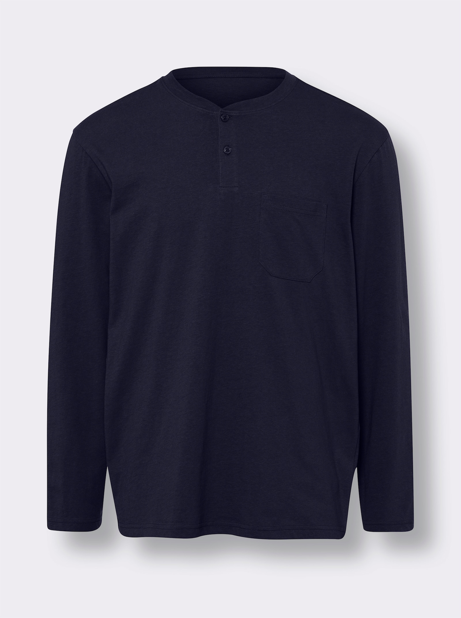 Horný diel pyžama - námornícka modrá